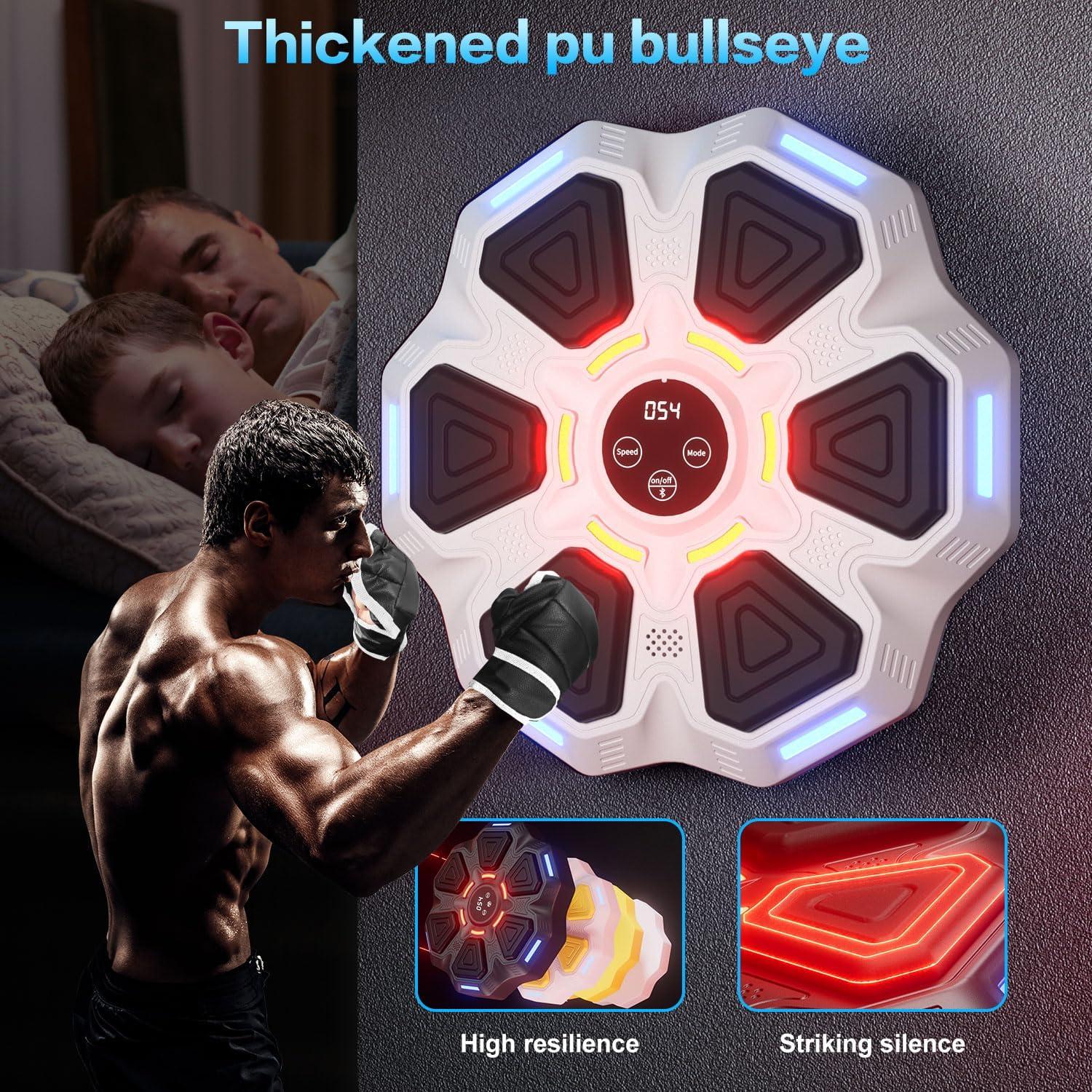 Máquina de Boxeo Musical PURUYE - Entrenador Inteligente Bluetooth