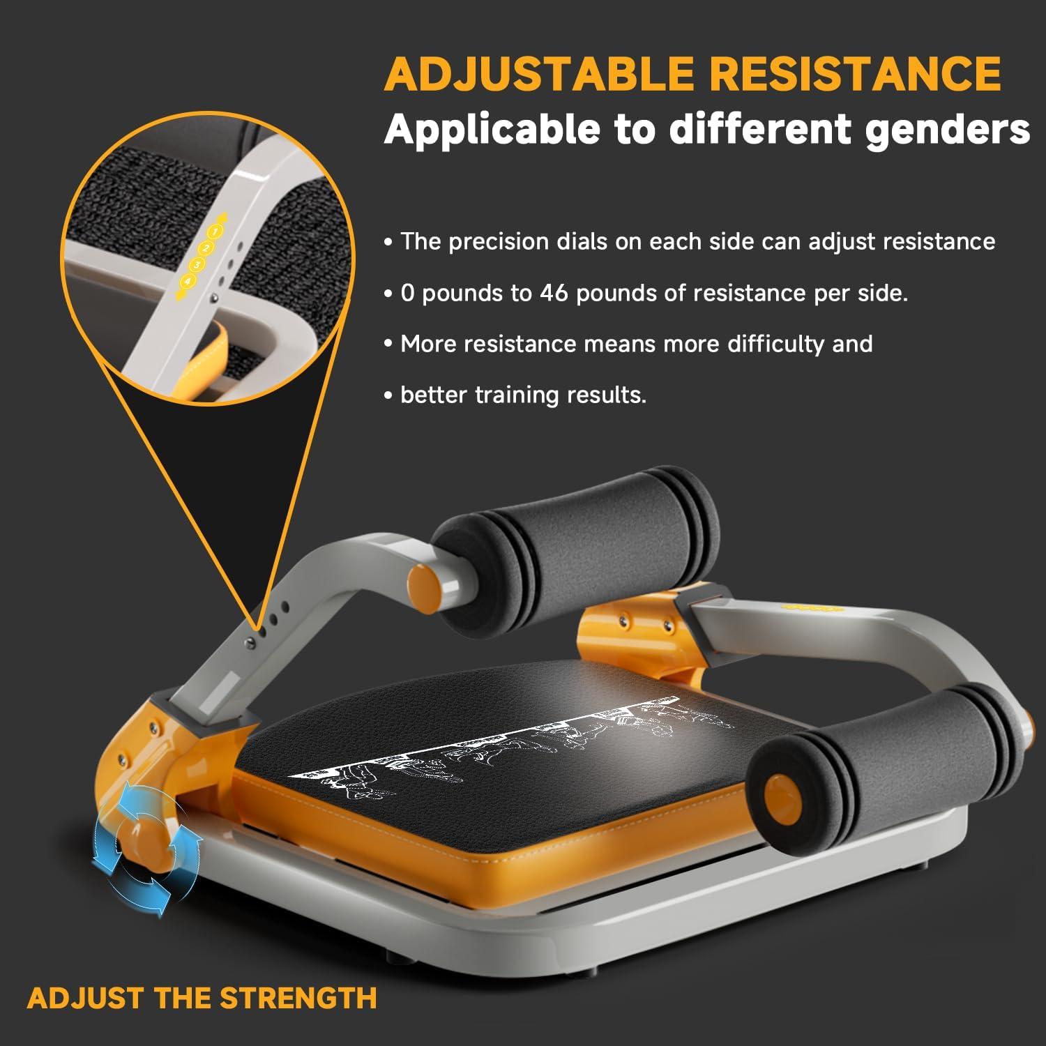 Máquina de Abdominales VTORY FS0101US0901 con 4 Resistencias