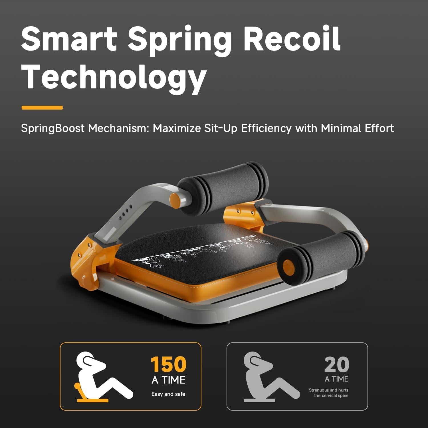 Máquina de Abdominales VTORY FS0101US0901 con 4 Resistencias