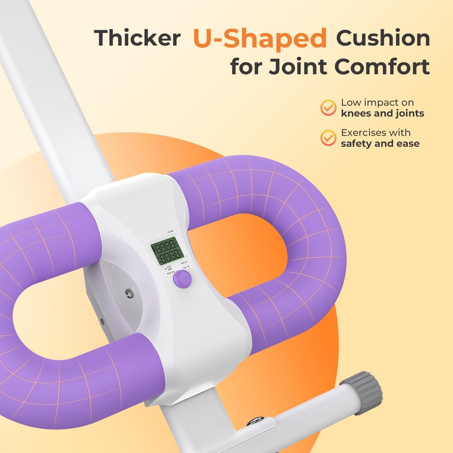 Máquina de Abdominales OWLSKY Ajustable Plegable con Pantalla LCD