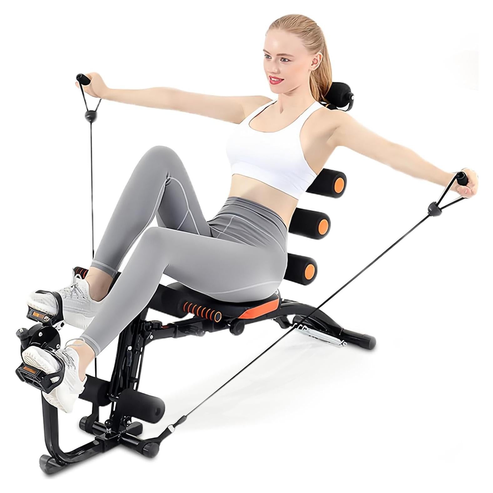 Banco de Ejercicio Abdominal KBQ Ajustable Plegable 136 kg