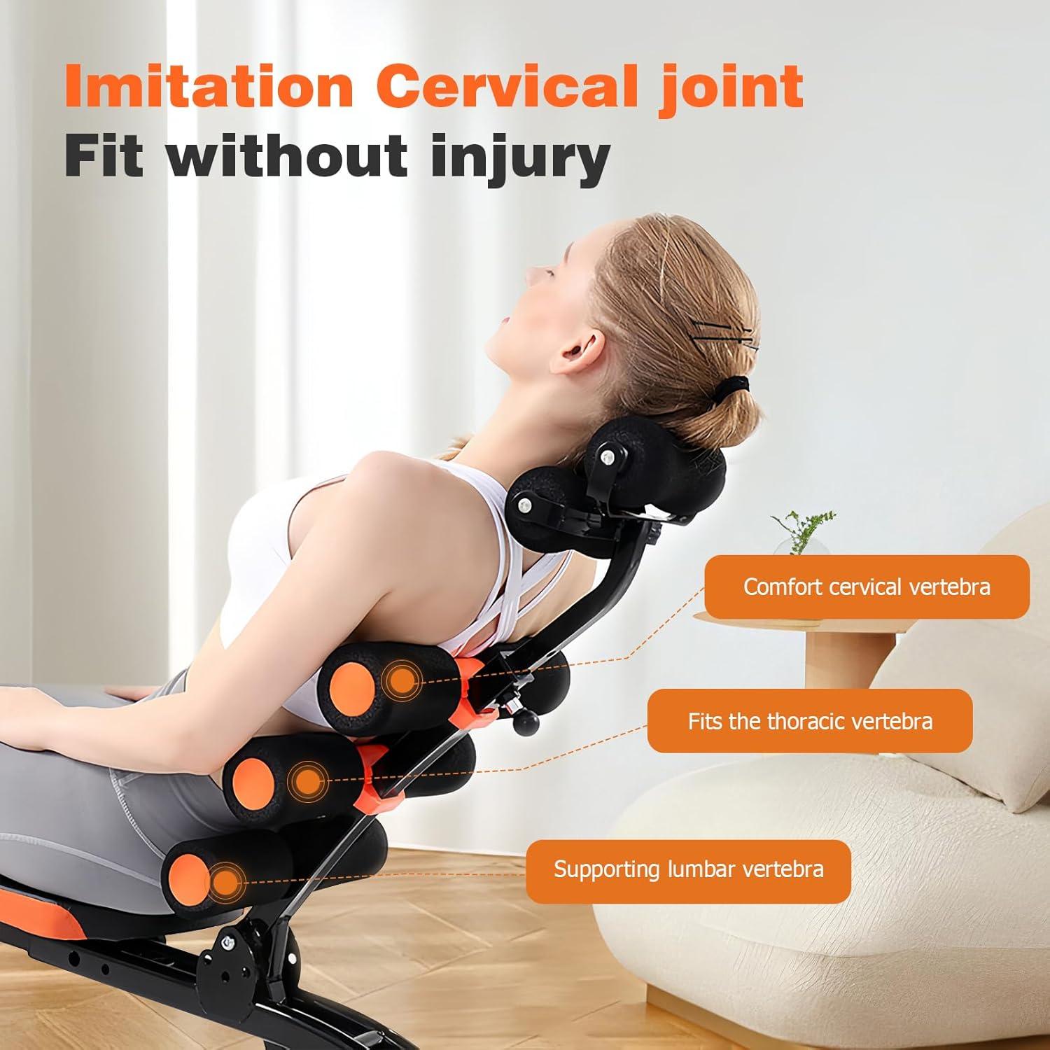 Banco de Ejercicio Abdominal KBQ Ajustable Plegable 136 kg