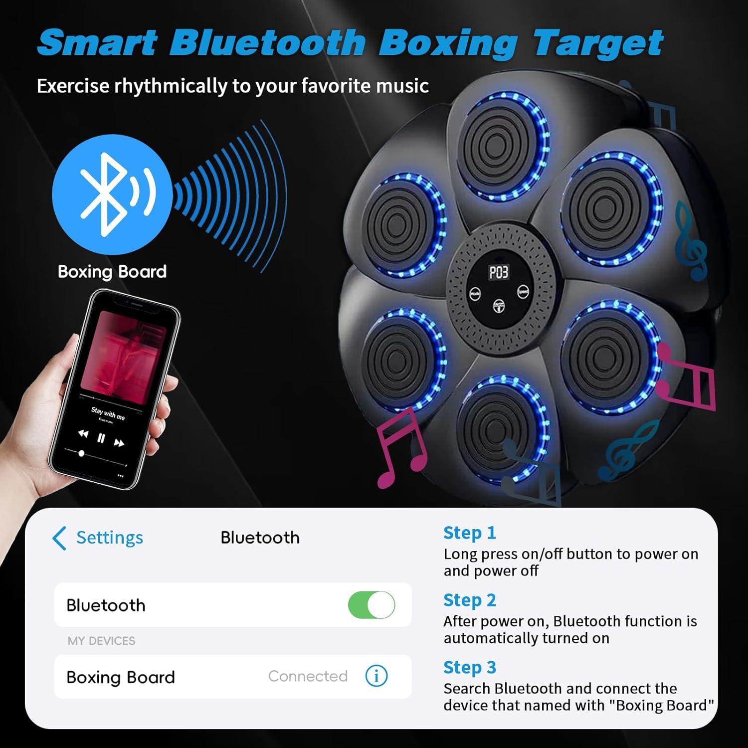 Máquina de Boxeo Musical Tiny Pets QJB-01 con Pantalla Táctil