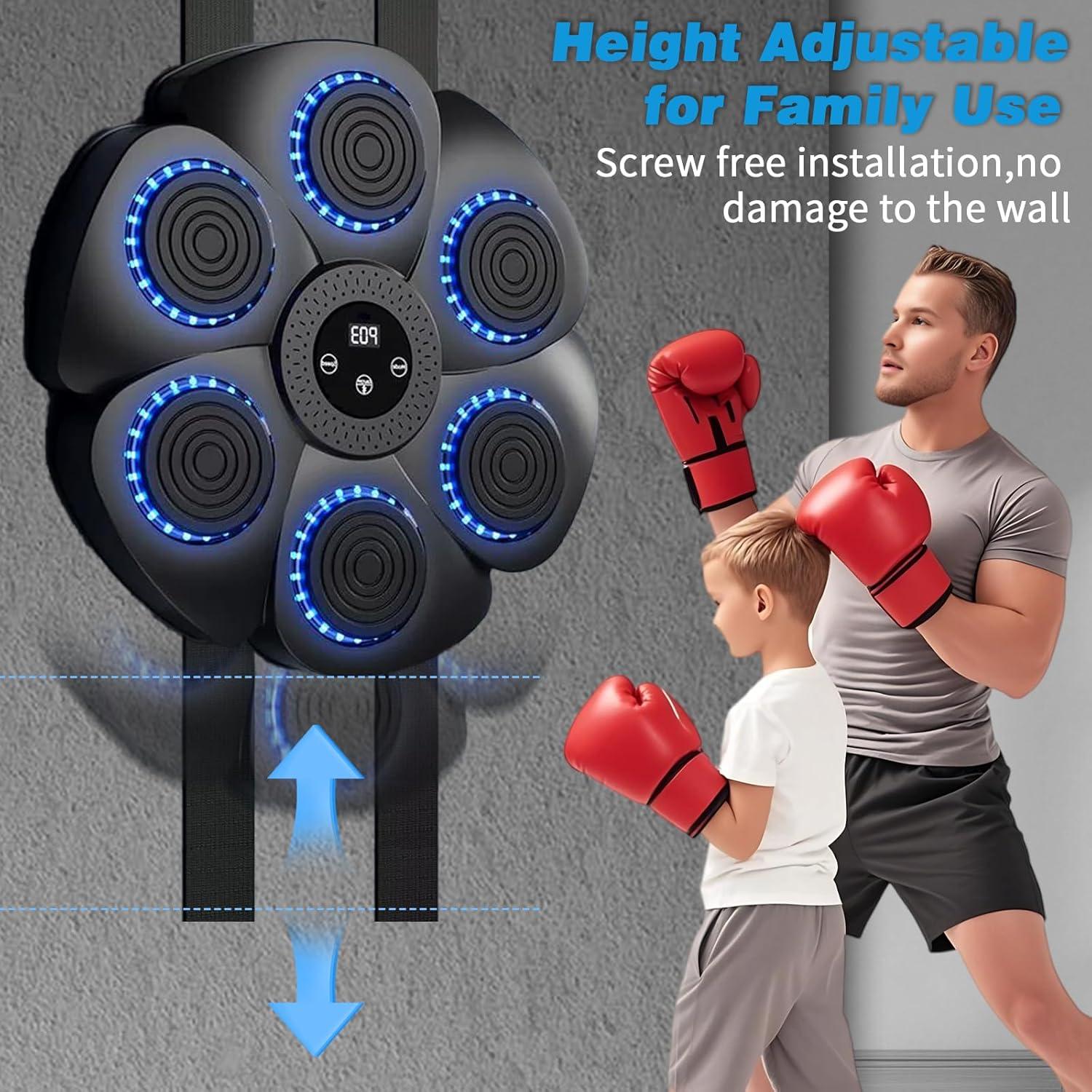 Máquina de Boxeo Musical Tiny Pets QJB-01 con Pantalla Táctil