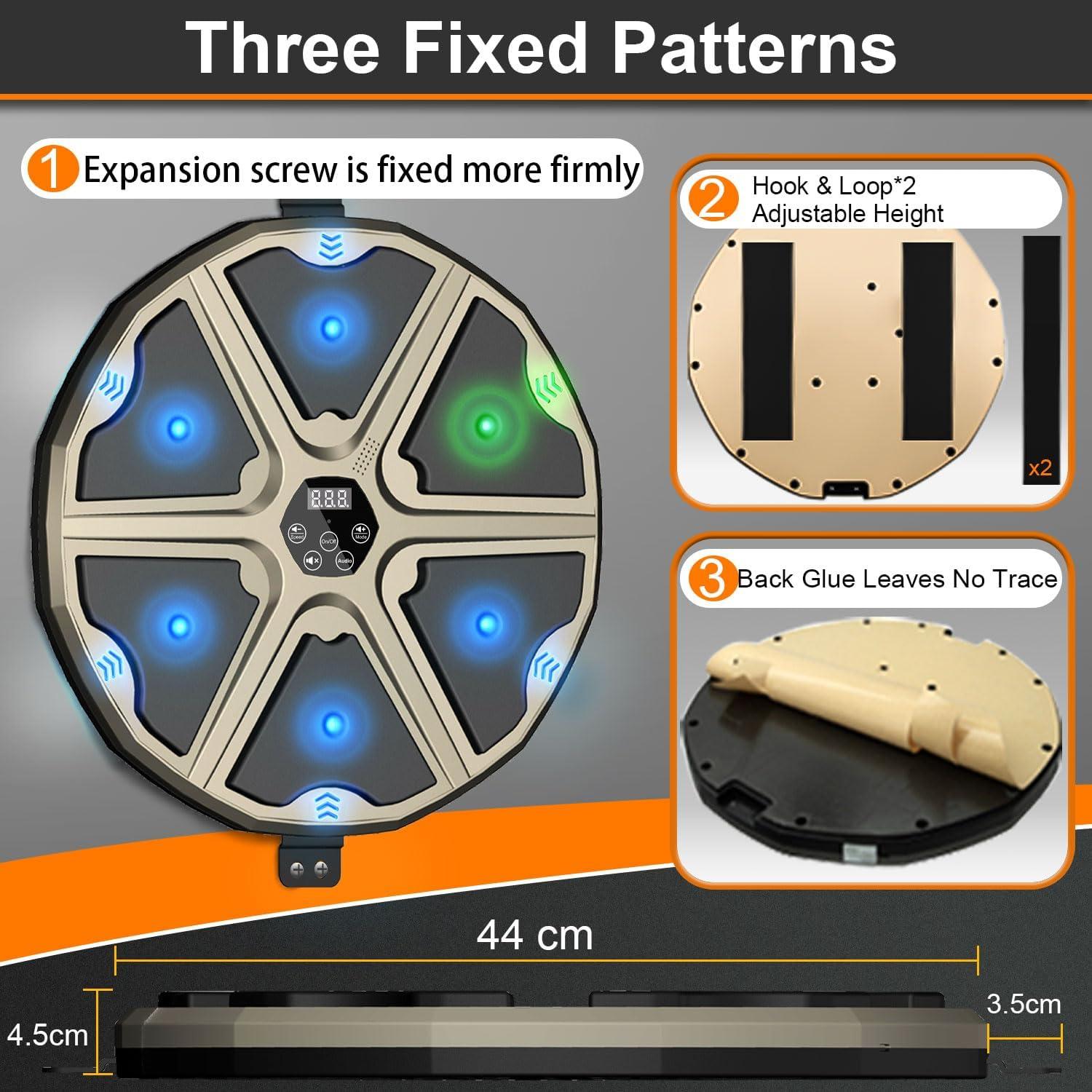 Máquina de Boxeo Musical LYHOME Pared 43x43cm para Gimnasio