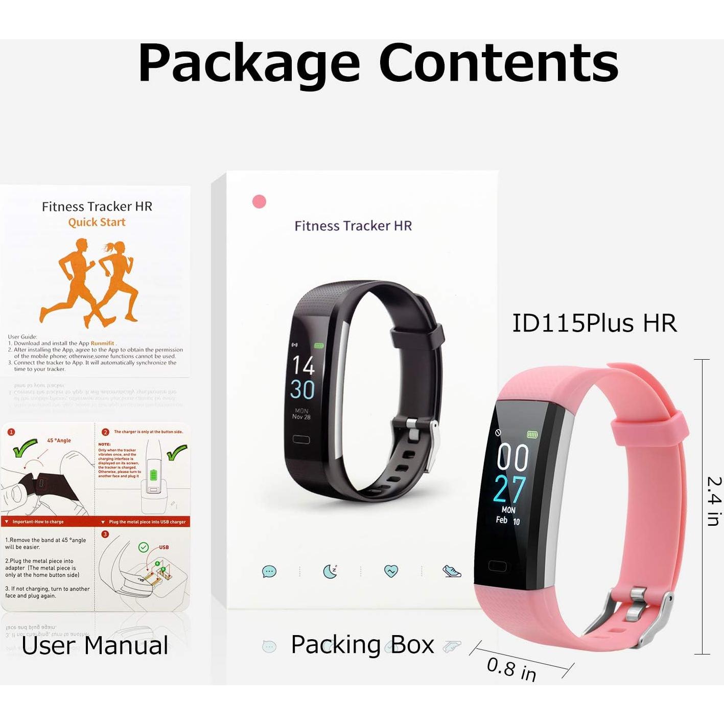 Rastreador de Fitness Romeifly S5 con Monitor de Frecuencia Cardíaca