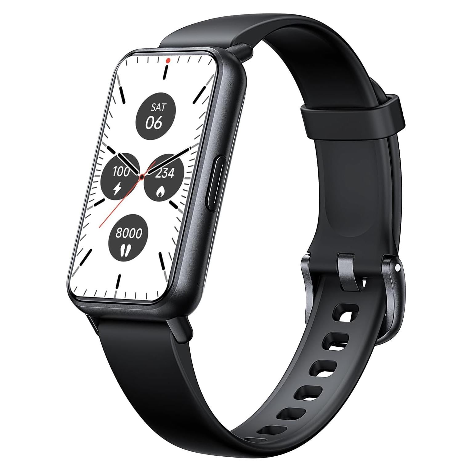 Rastreador de Fitness AKAGEAR T115 Pantalla AMOLED 1.58" Negro