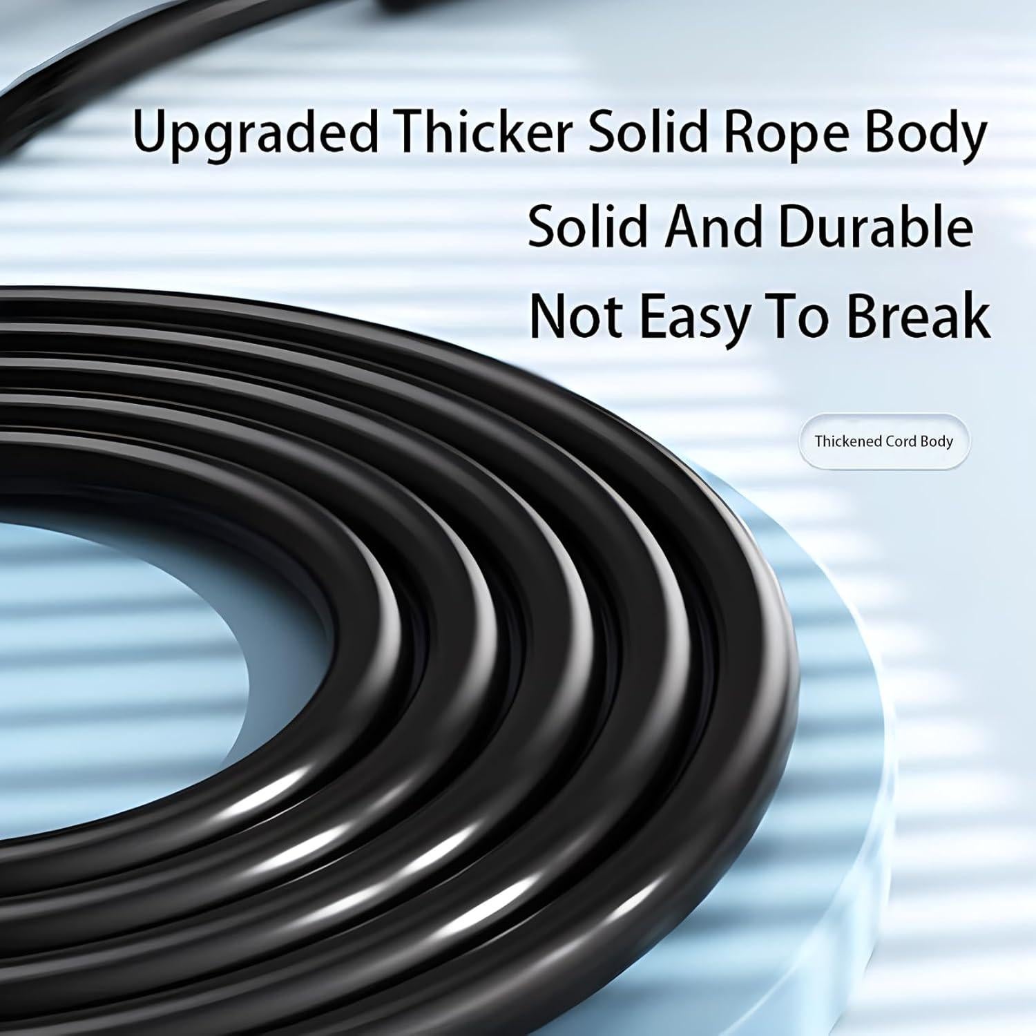 Cuerda de Salto Ajustable MINGAH 2.74m PVC para Fitness