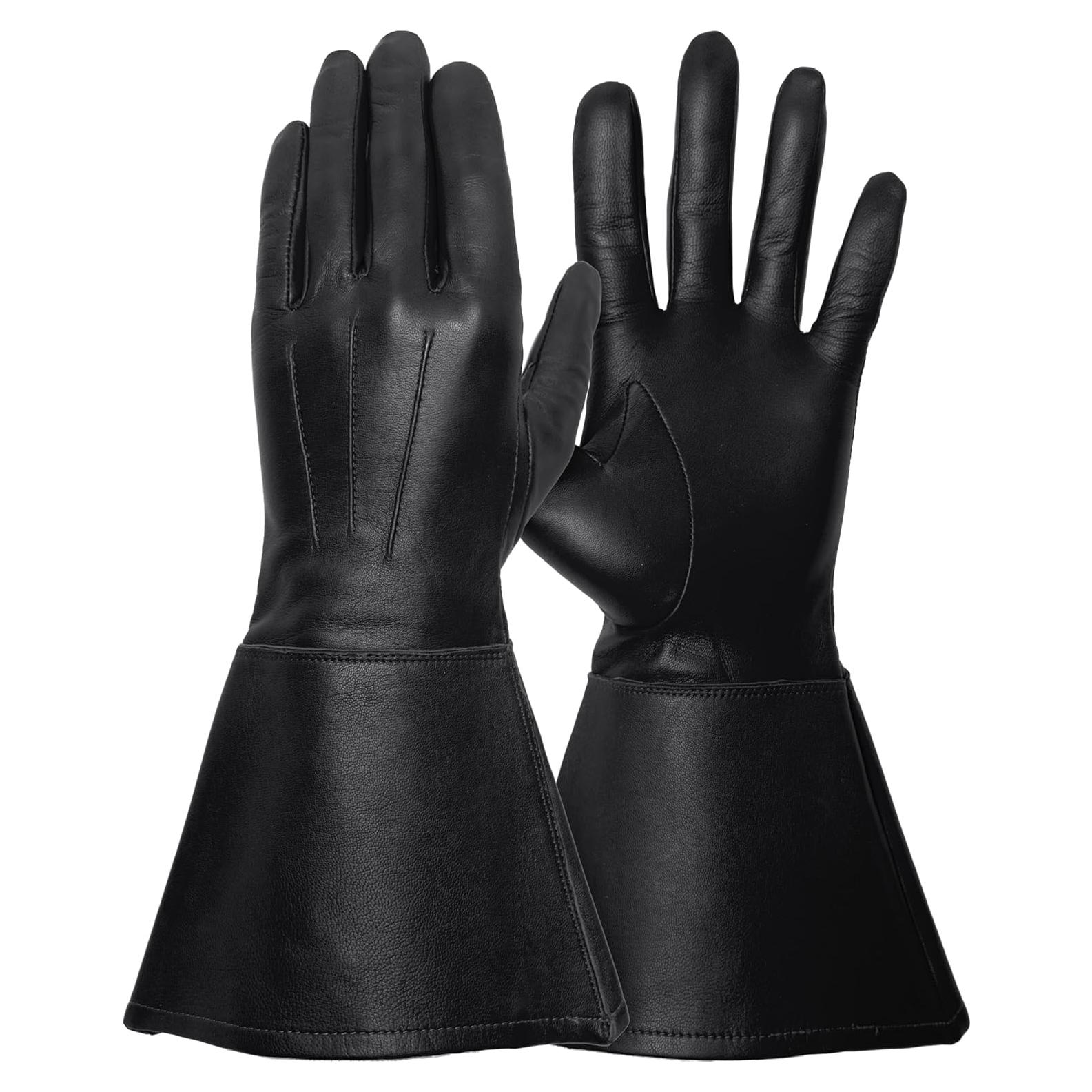 Guante de Cuero Sin Forro Enforcer TD650HP Negro Talla 8