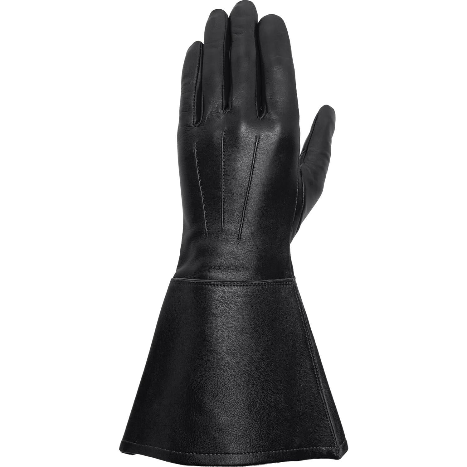 Guante de Cuero Sin Forro Enforcer TD650HP Negro Talla 8