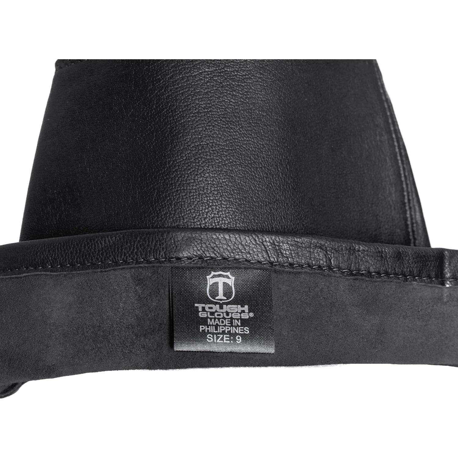 Guante de Cuero Sin Forro Enforcer TD650HP Negro Talla 8