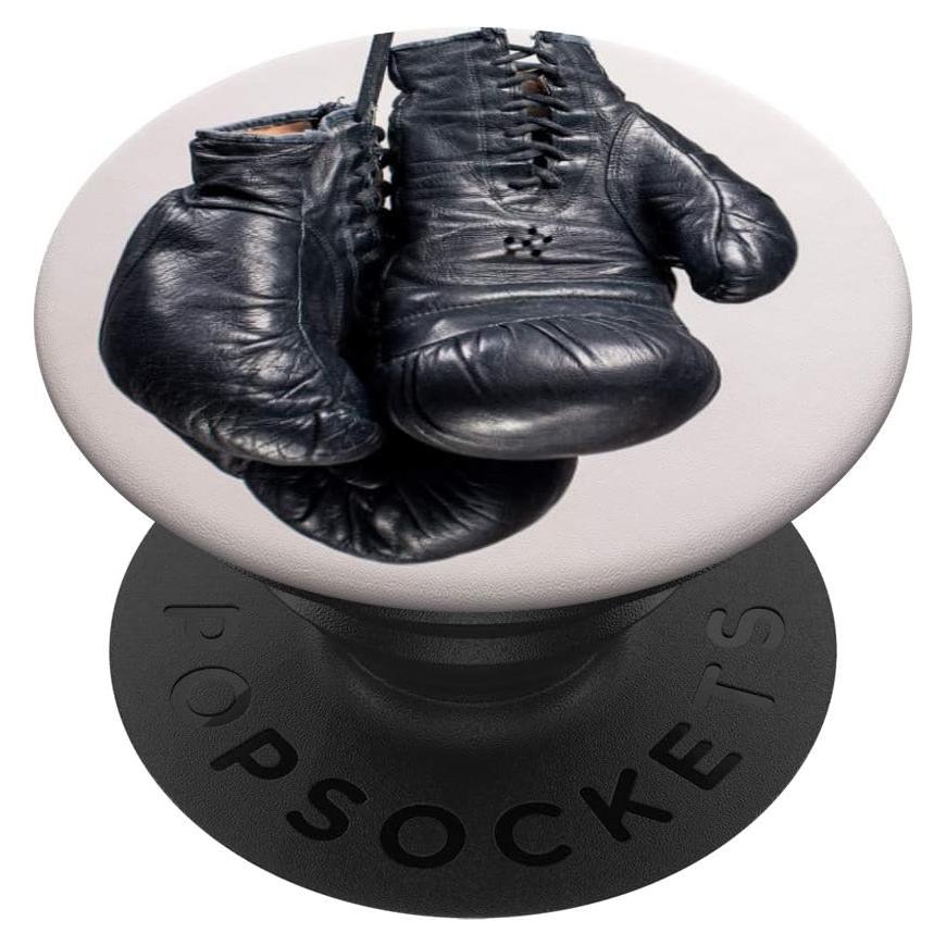 Soporte PopSockets Grip Negro para Teléfonos y Tabletas