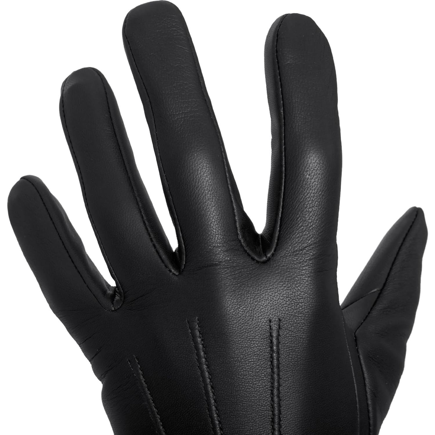 Guantes de Patrulla Tácticos para Hombre TD302 Cuero Cabretta