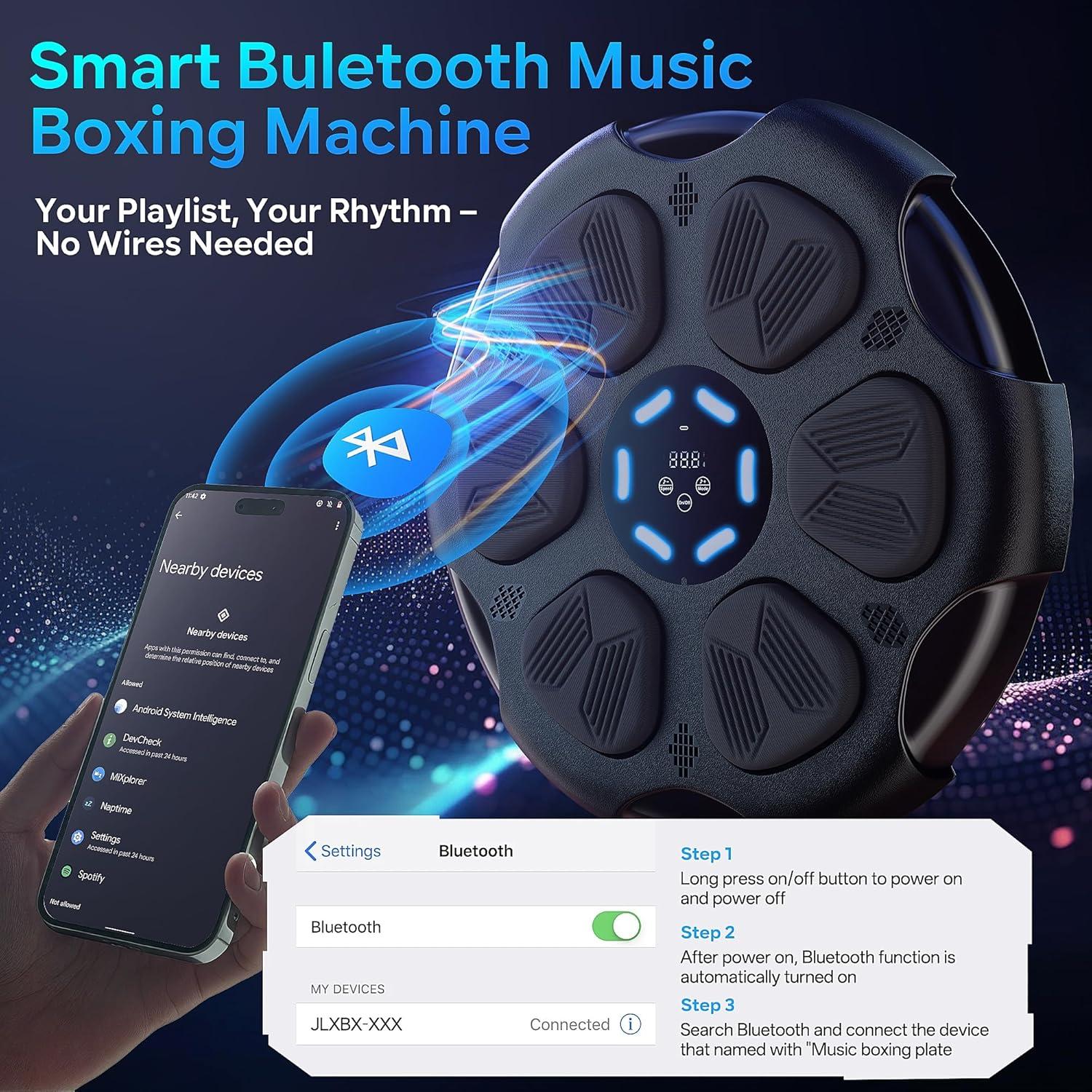 Máquina de Boxeo Musical Inteligente SOHOMACH con Guantes