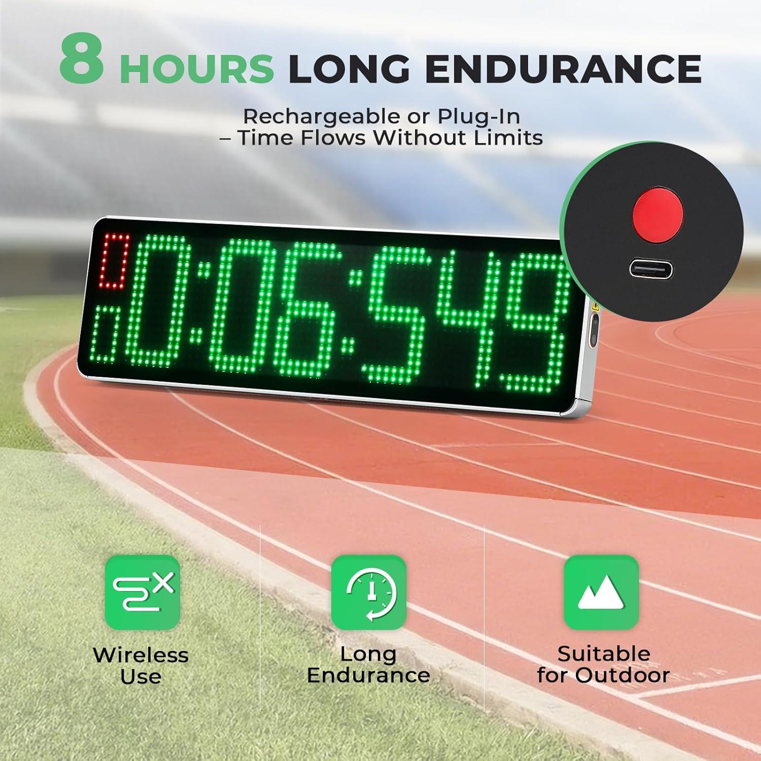 Temporizador Láser Inalámbrico Flyrivergo con Trípode Ajustable