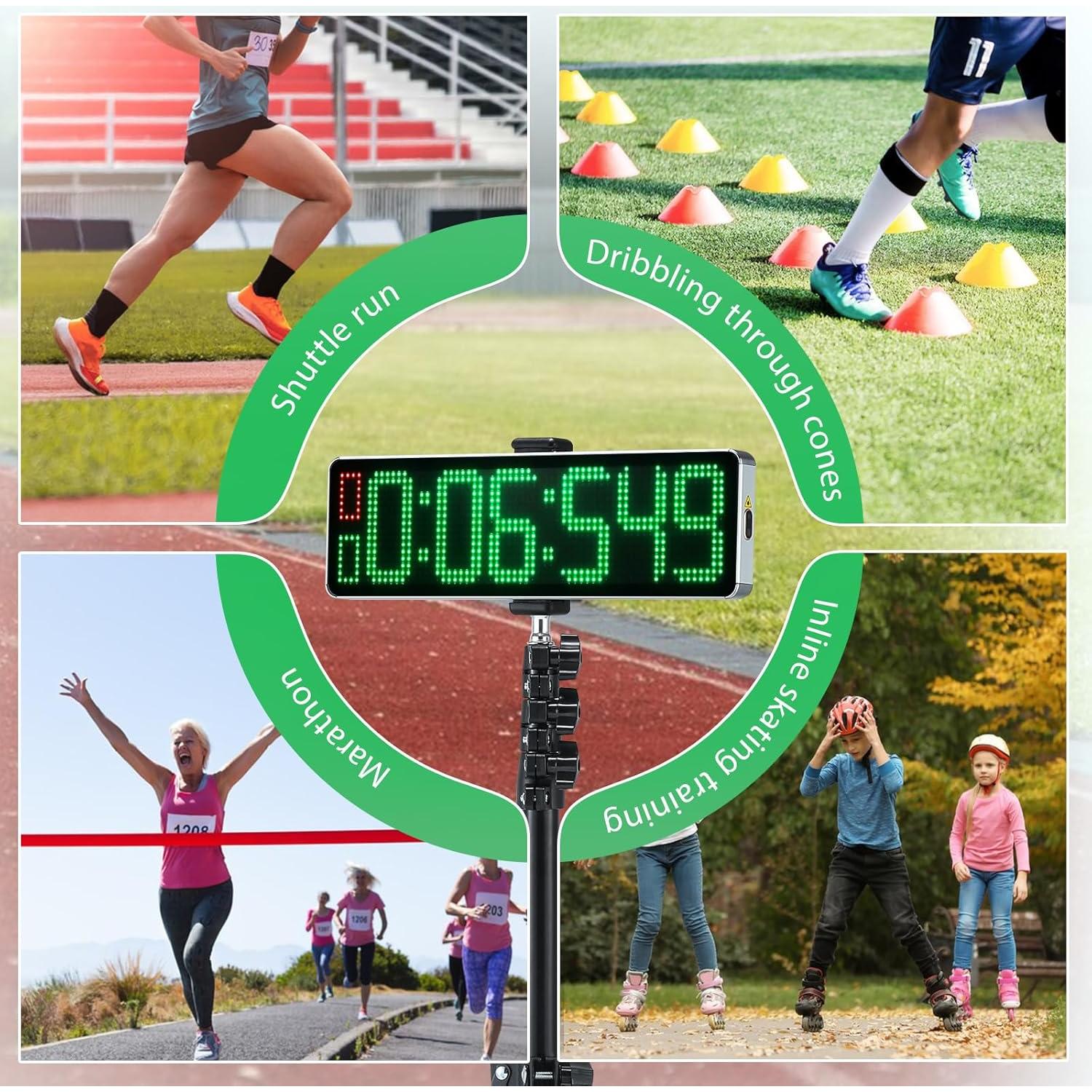 Temporizador Láser Inalámbrico Flyrivergo con Trípode Ajustable