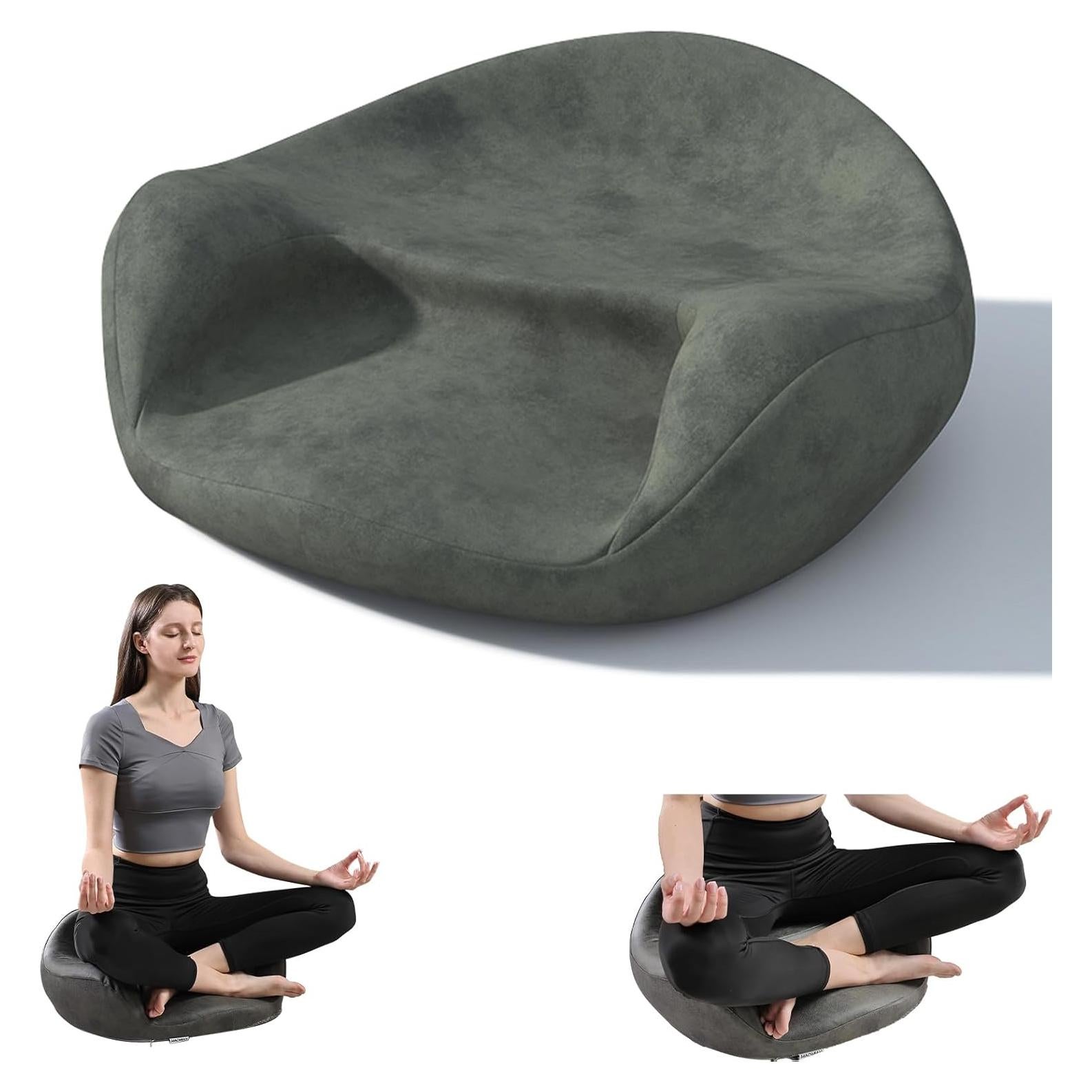 Cojín de Meditación UTJZIB Pro - Espuma con Memoria, 55.88x16.76cm