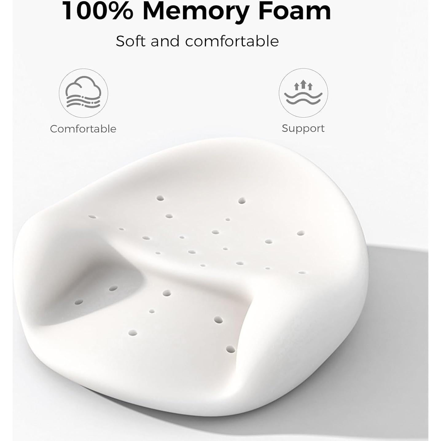 Cojín de Meditación UTJZIB Pro - Espuma con Memoria, 55.88x16.76cm