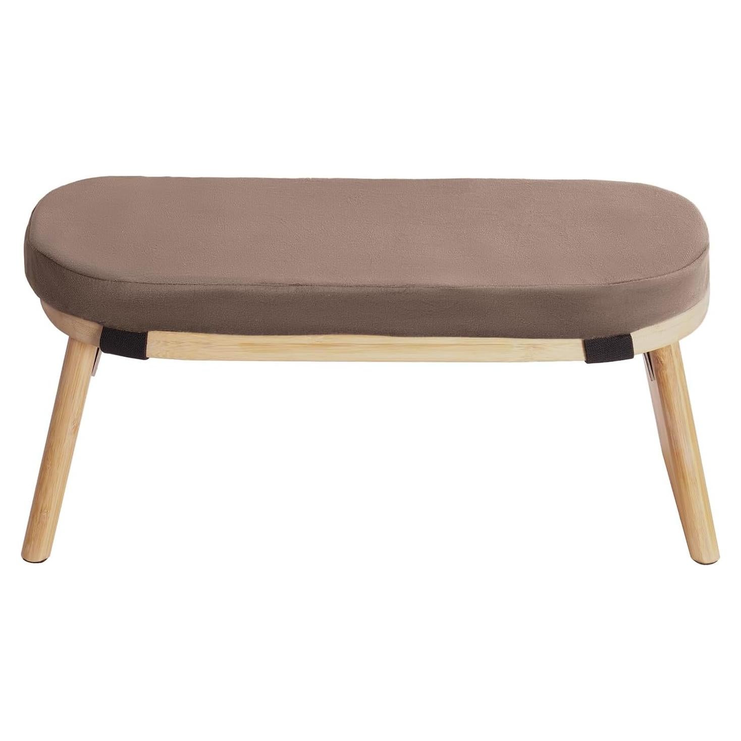 Banco de Meditación Plegable PerCbynne de Bambú 180 kg