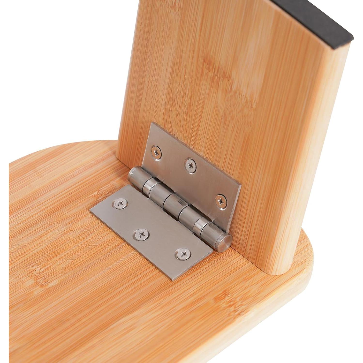 Banco de Meditación Plegable PerCbynne de Bambú 180 kg