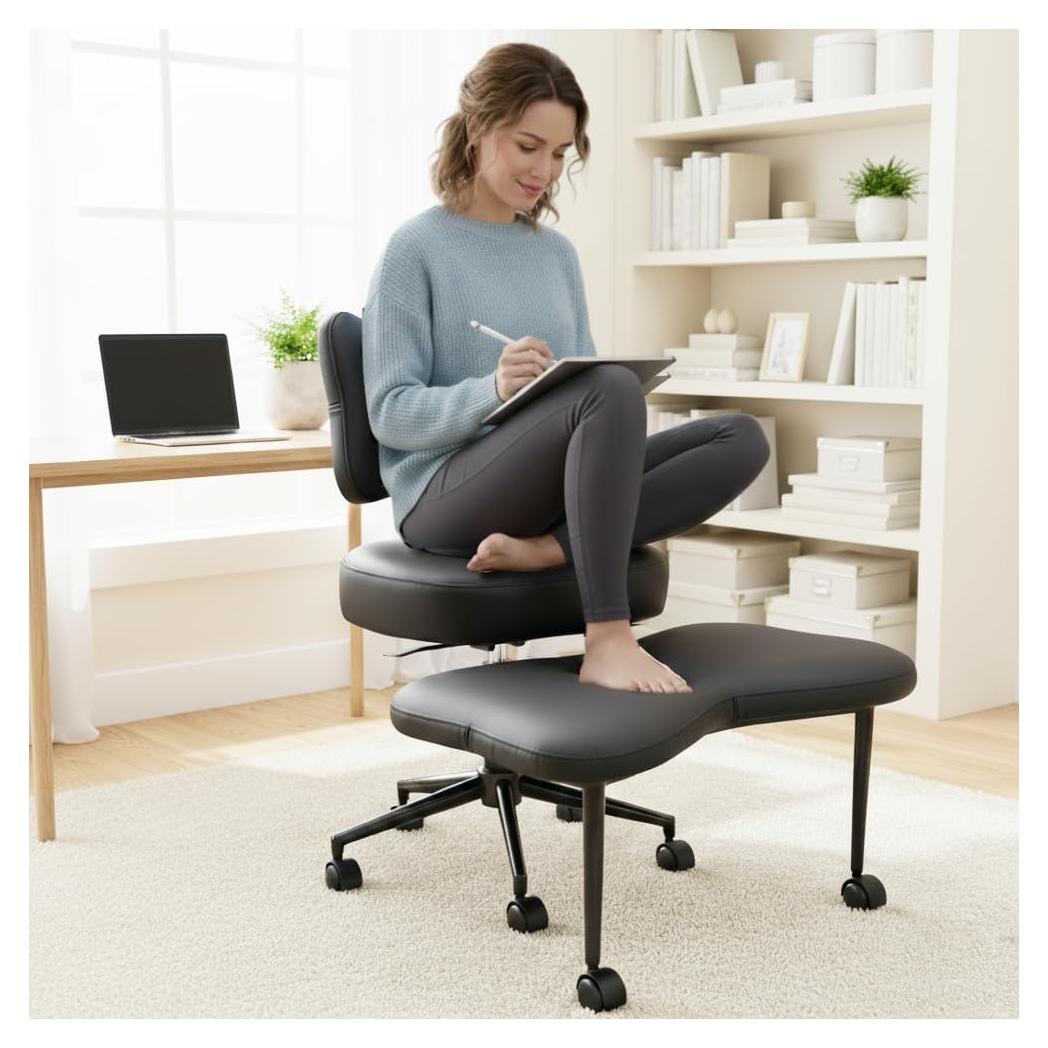 Silla de Meditación Ergonómica Boldworks con Soporte Lumbar