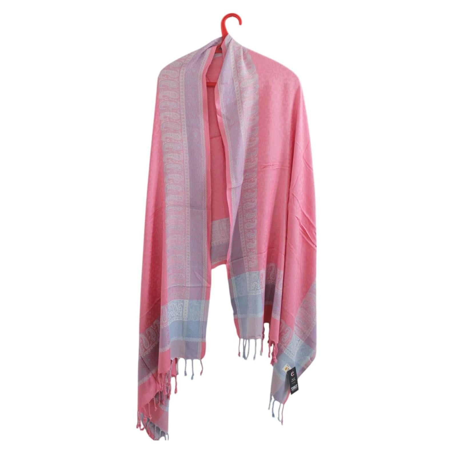 Chal de Meditación de Lana Pura Handmade Oversized 76x203 cm