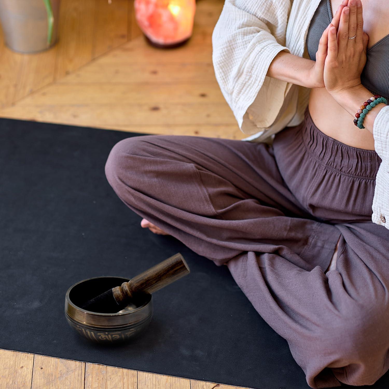 Cuenco Tibetano de Meditación DomeStar 8 cm Hecho a Mano