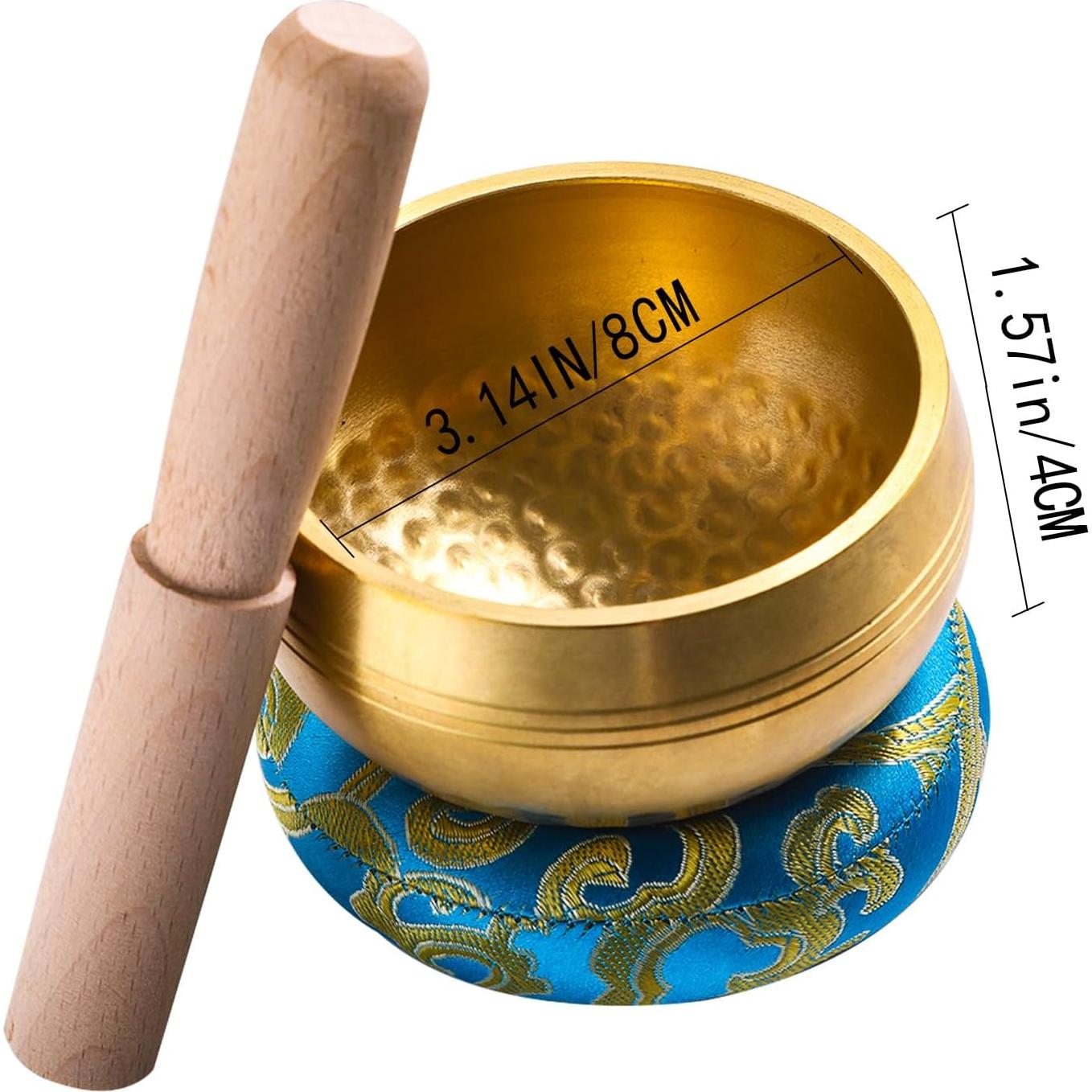 Juego de Cuencos Cantores Tibetanos Rrayia - Meditación y Yoga