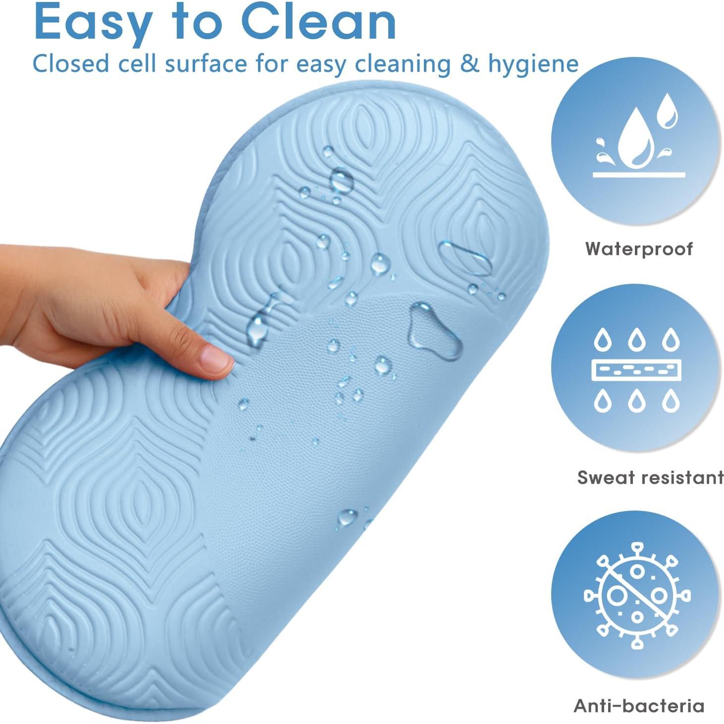 Juego de 2 Almohadillas de Rodillas Yoga MBHKRRS Antideslizantes