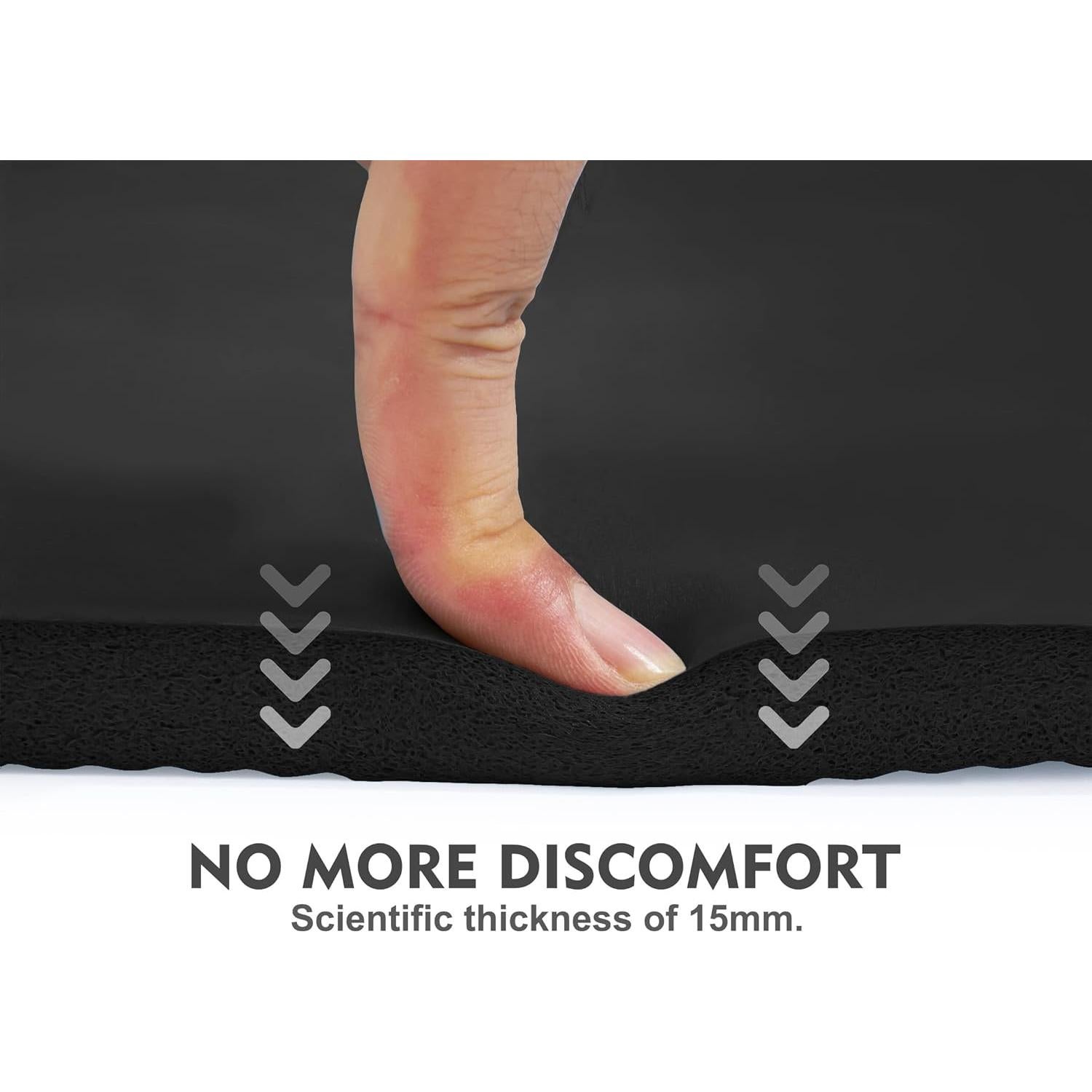 Almohadilla de Rodilla Ewedoos para Yoga Antideslizante 24x9cm