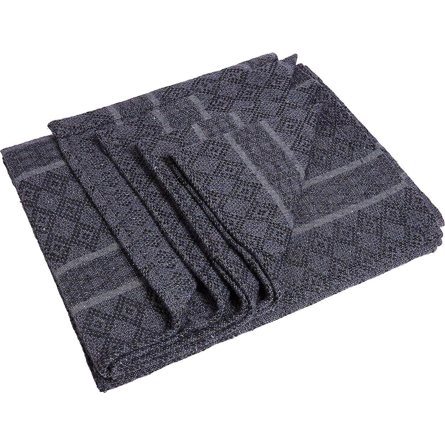 Manta de Algodón Manduka Yoga 165x210cm Gris Trueno