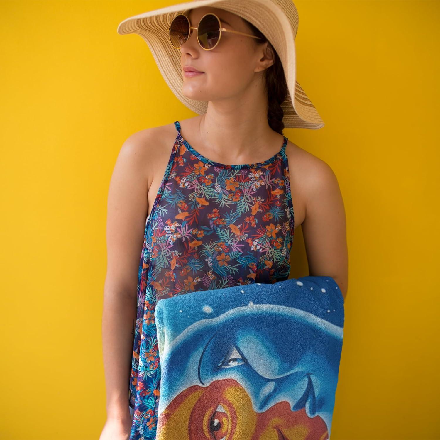 Manta de Playa Island Gear Sol y Luna 137x173cm 100% Algodón