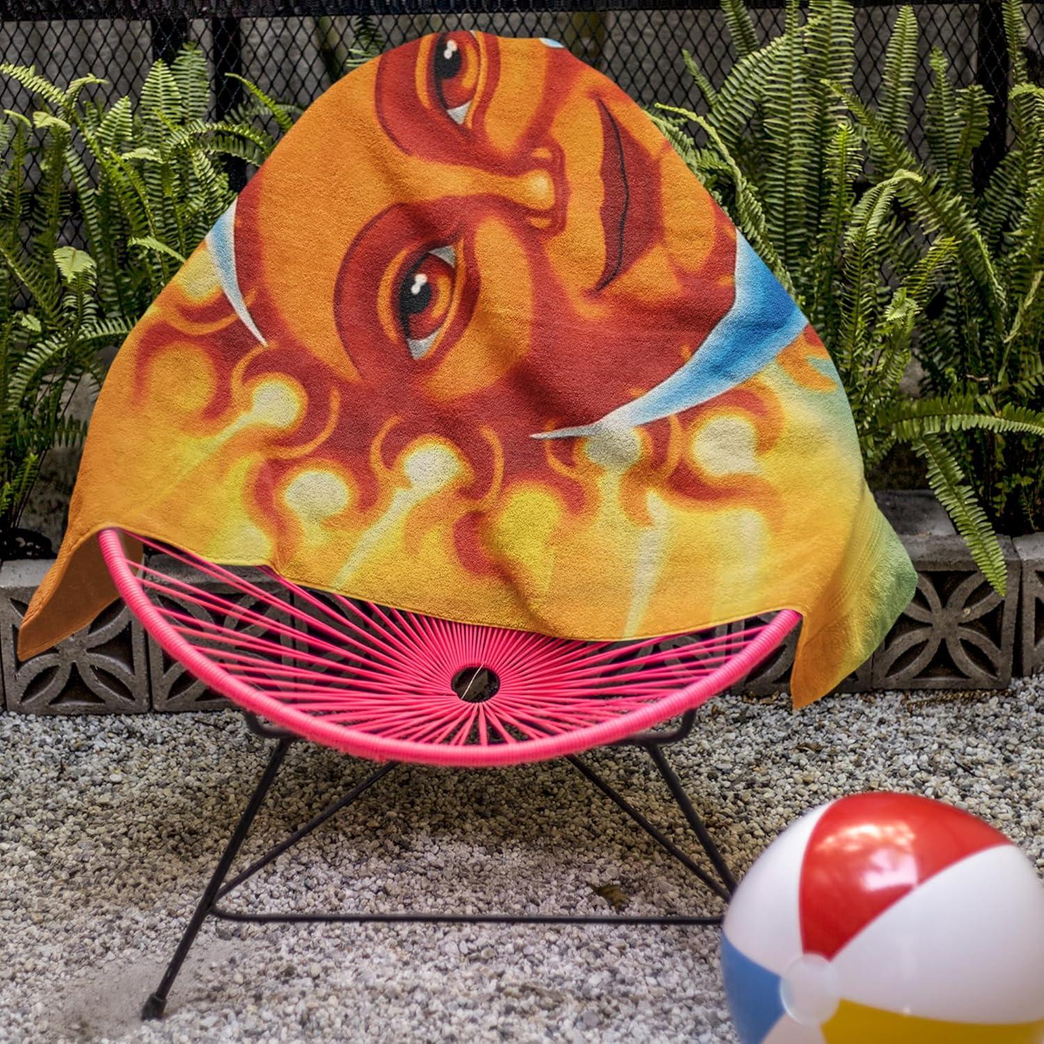 Manta de Playa Island Gear Sol y Luna 137x173cm 100% Algodón