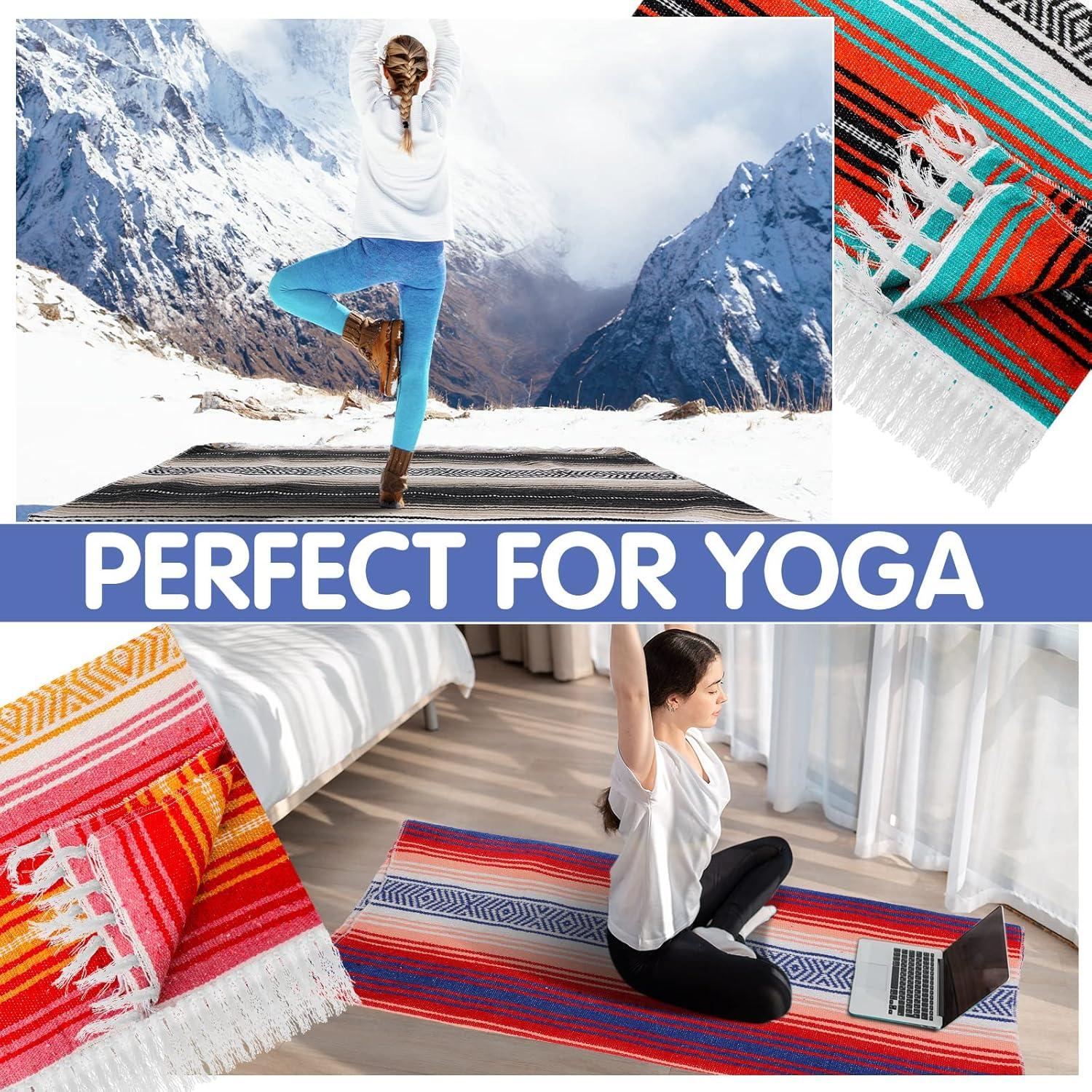 10 Mantas de Playa Mexicanas Haull 130x180 cm Coloridas