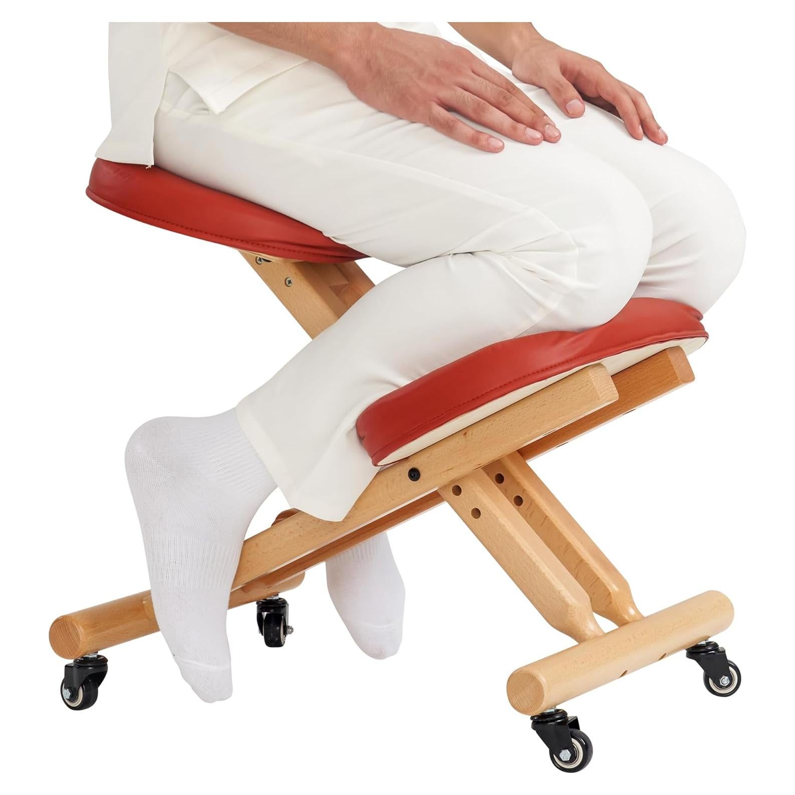 Silla de Rodillas Plegable Ergonómica Master - Color Canela