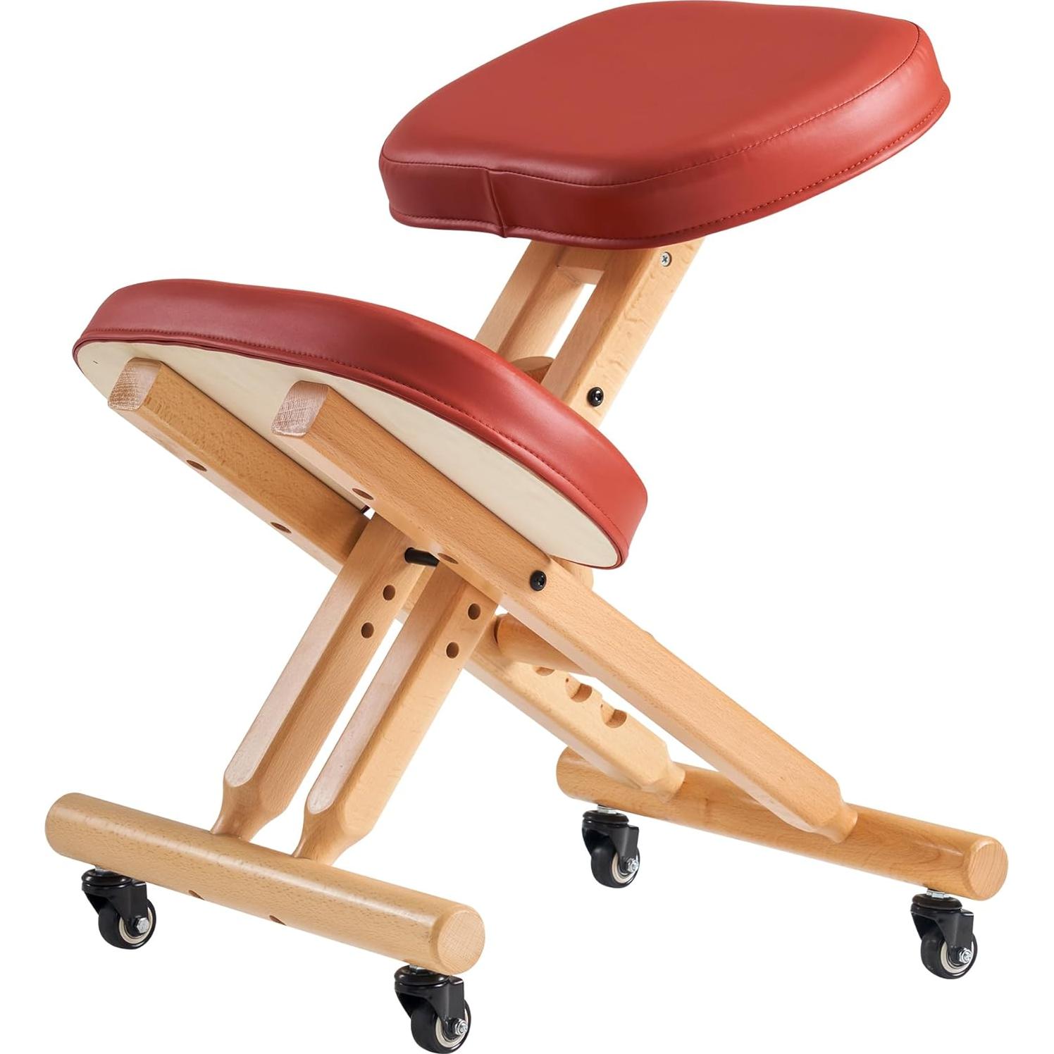 Silla de Rodillas Plegable Ergonómica Master - Color Canela