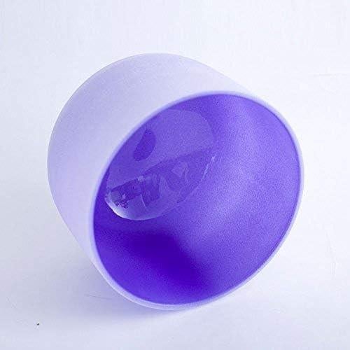 Bowl de Canto de Cuarzo Energysound 20.32 cm Púrpura 432Hz con Funda