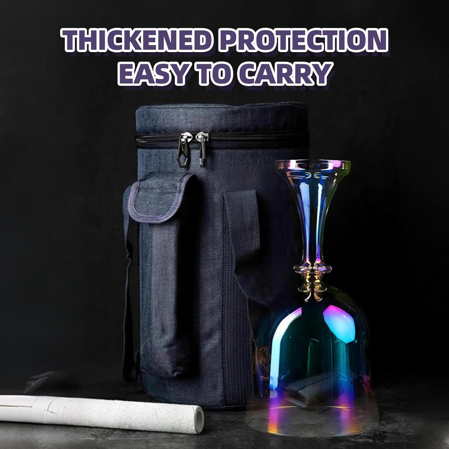 Cuenco de Canto de Cuarzo 440Hz YueChun con Martillo y Mochila