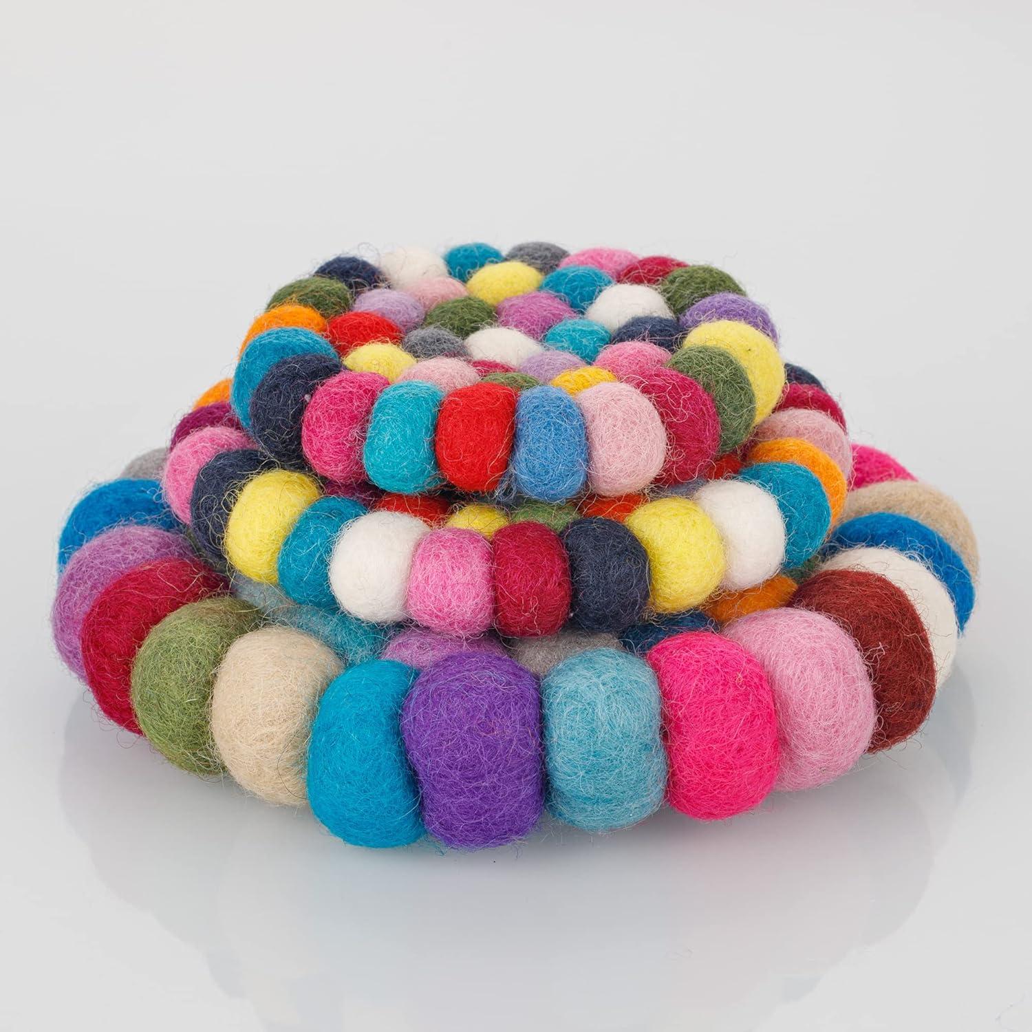 Cojín para Cuenco Cantando ZenBless 8 cm Lana Hecho a Mano