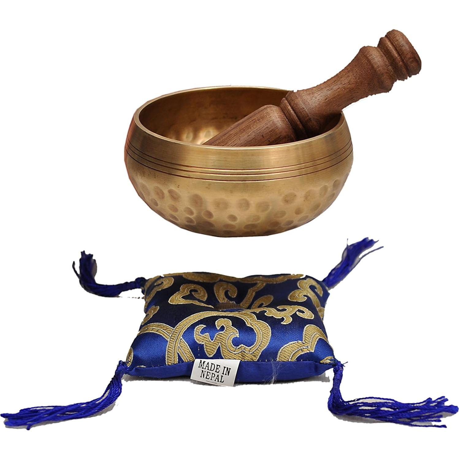 Cuenco Cantor Tibetano Kasthamandap - Martillado a Mano 24 cm