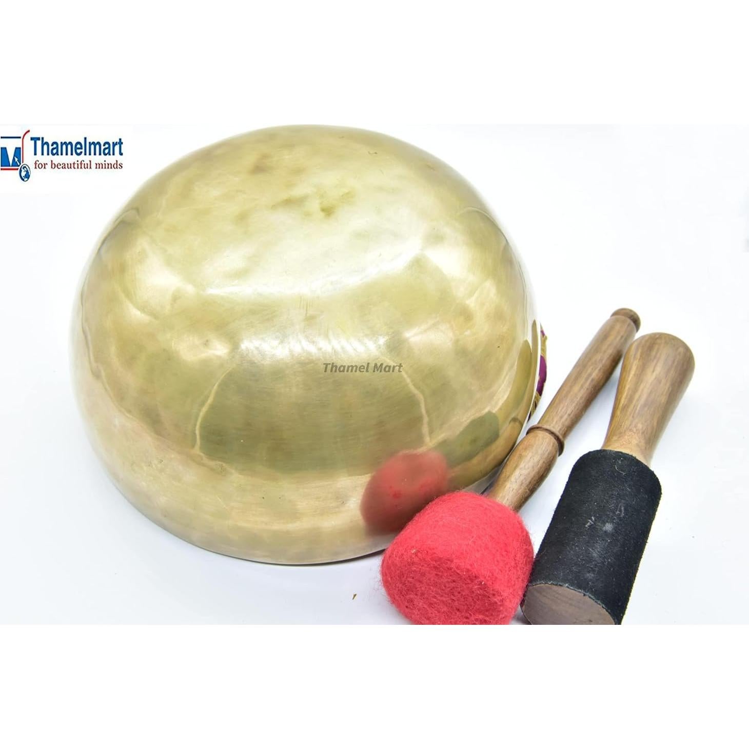 Cuenco Tibetano Cantante de Sanación 21.6 cm TM Thamelmart