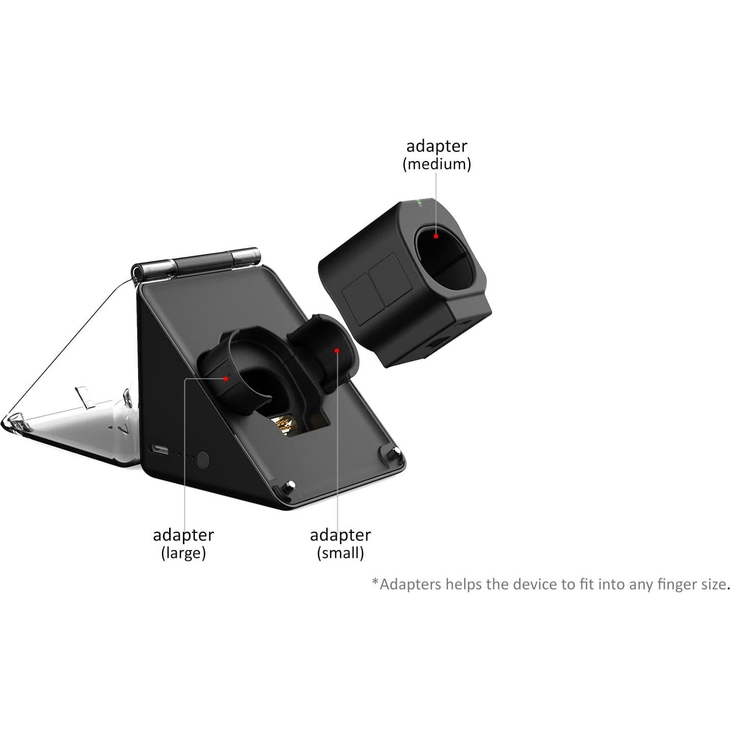 Anillo AirPoint Magnima Ratón Inalámbrico 3D Negro