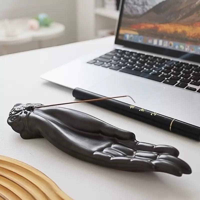 Soporte de Incienso Cerámica Buda YQLDAHU 25.9x6.4cm