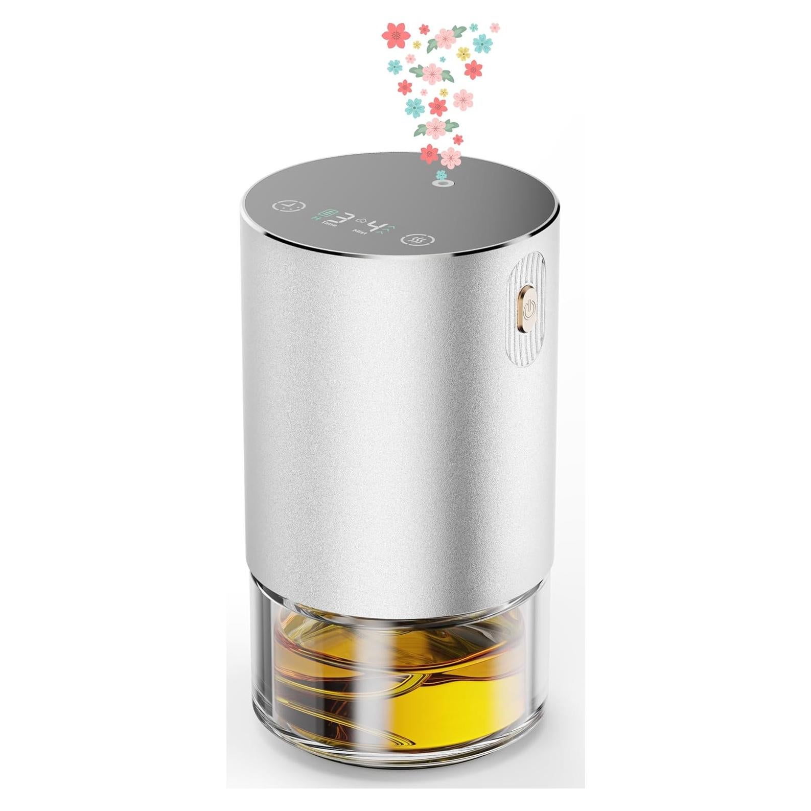 Difusor de Aceite Esencial Sin Agua Airnasa 100ml Plata