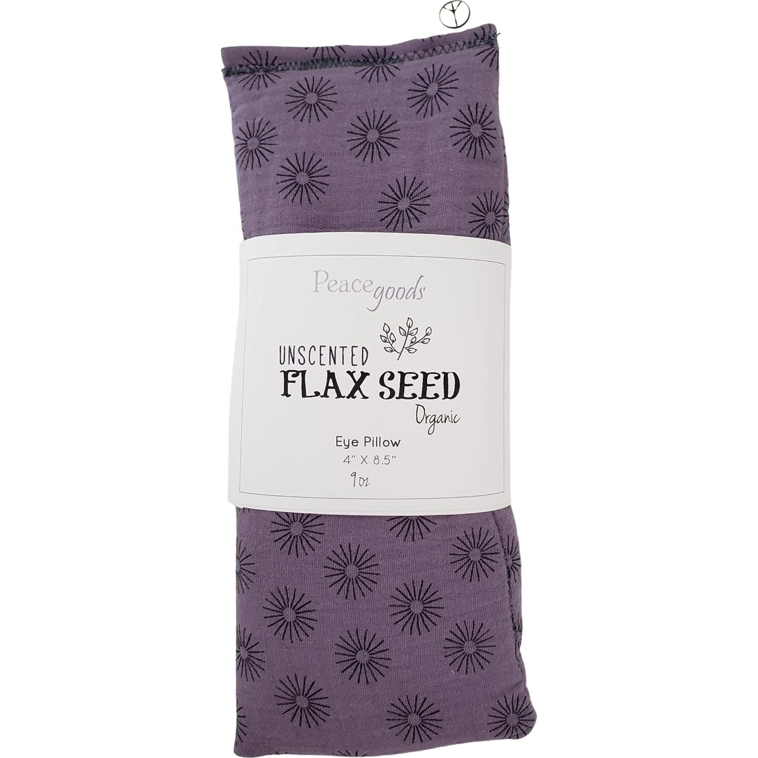 Cojines para Ojos Hunki Dori - Paquete de 6, 240g Semillas de Lino