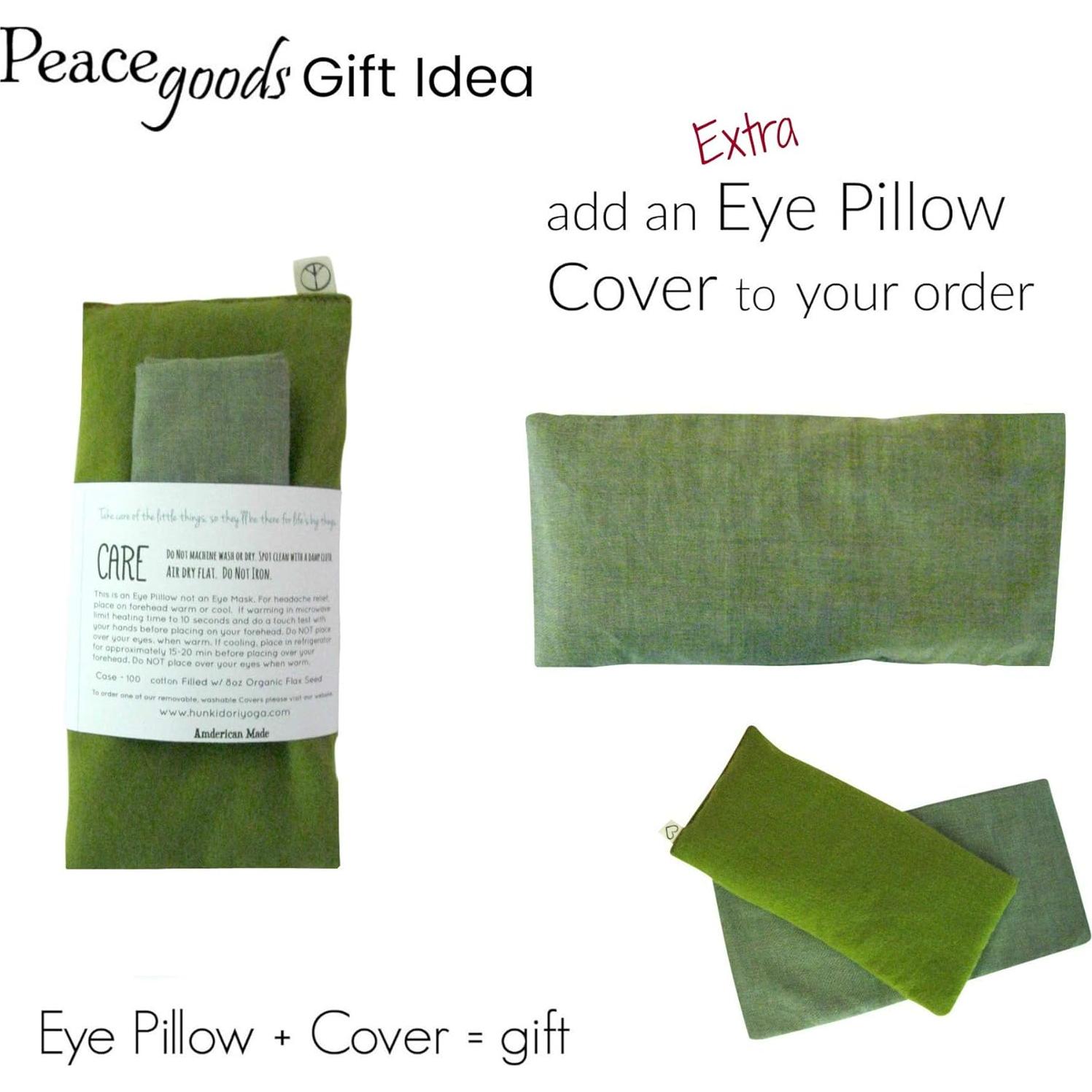 Cojines para Ojos Hunki Dori - Paquete de 6, 240g Semillas de Lino