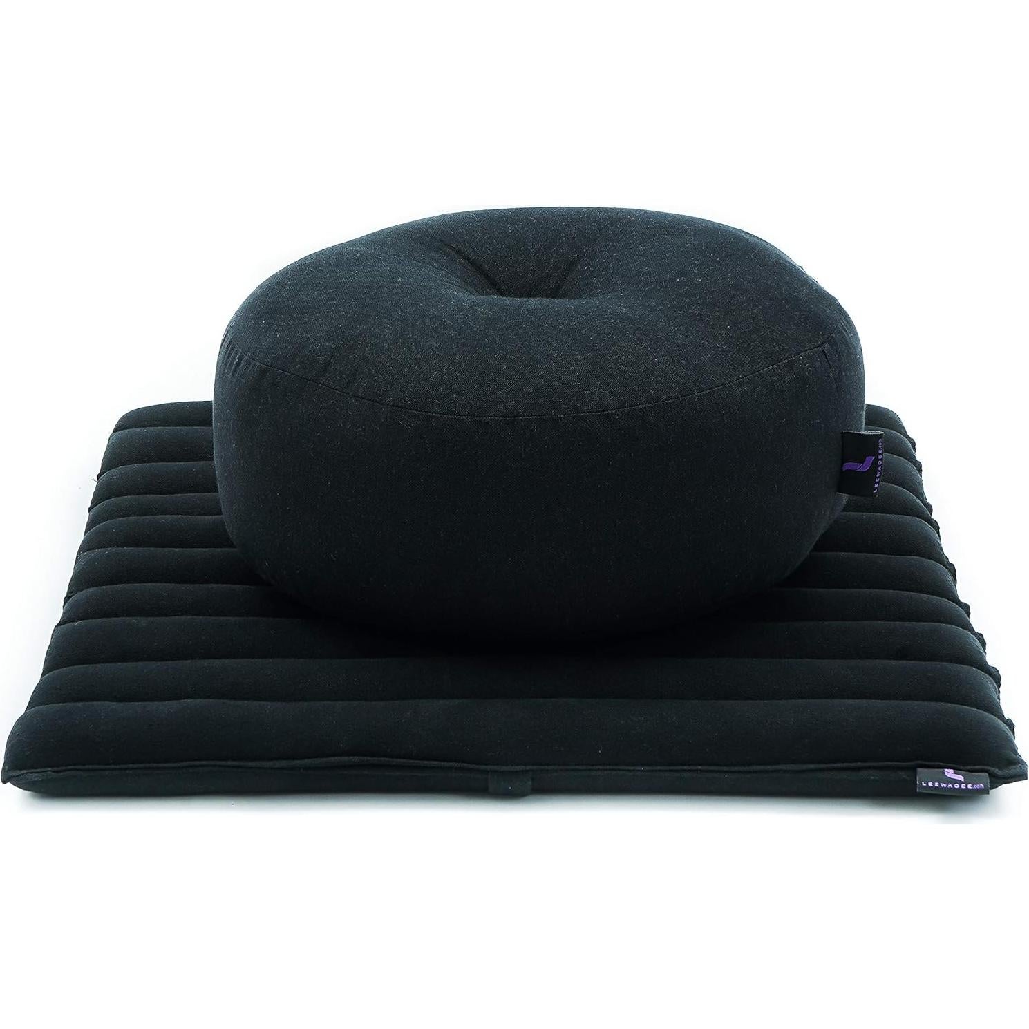 Juego de Cojines de Meditación Leewadee - Zafu y Zabuton Mini