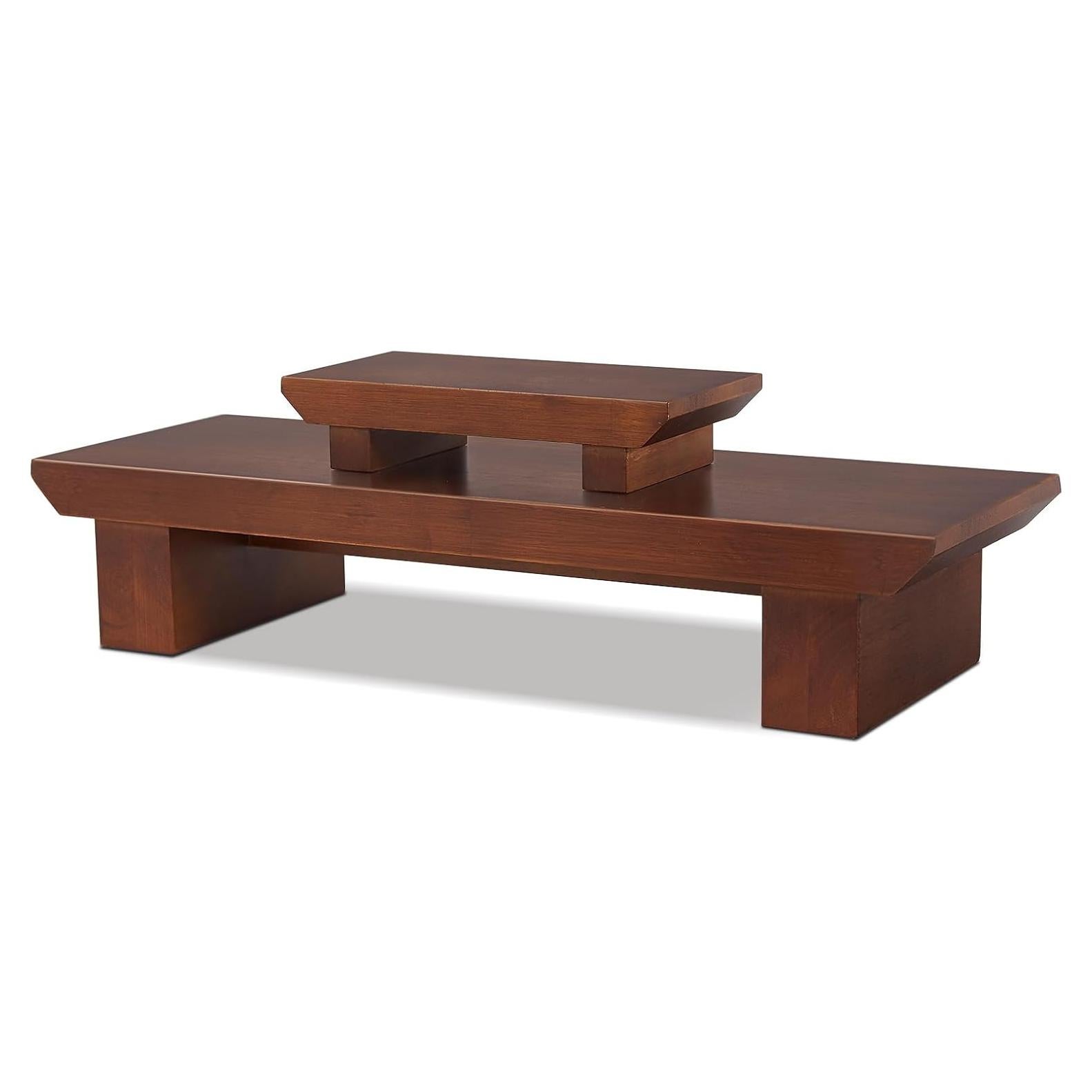 Mesa de Altar de Meditación Lotoo de Madera 52.83x18.99cm
