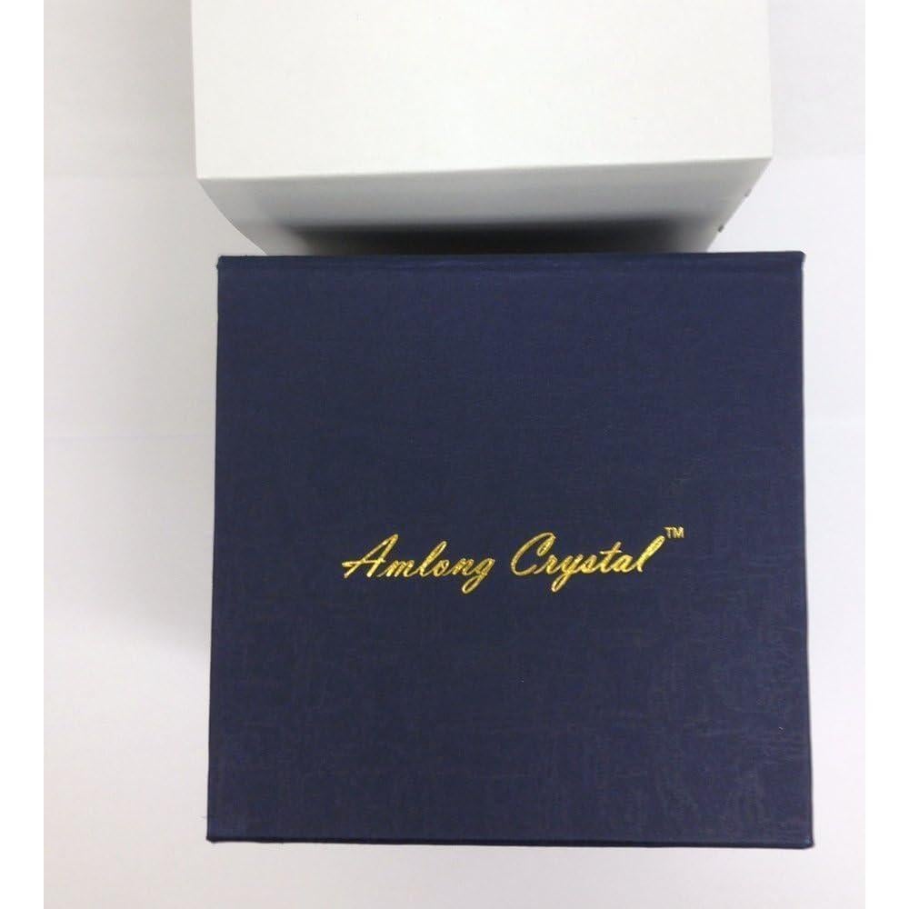 Pirámide Iridiscente Amlong Crystal 6.35 cm - Caja de Regalo