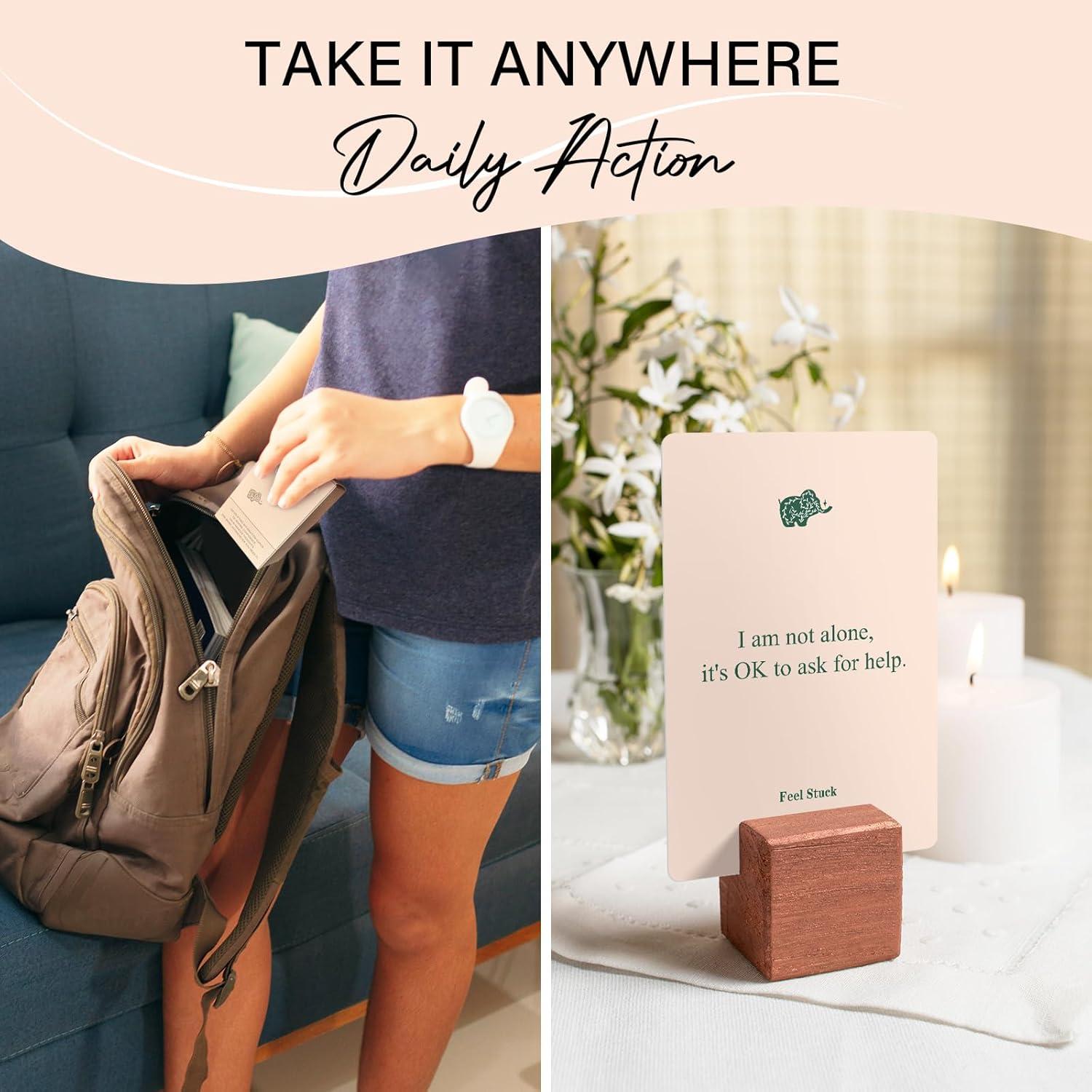 Tarjetas de Afirmación Positiva WDphouly - 120 Tarjetas A6